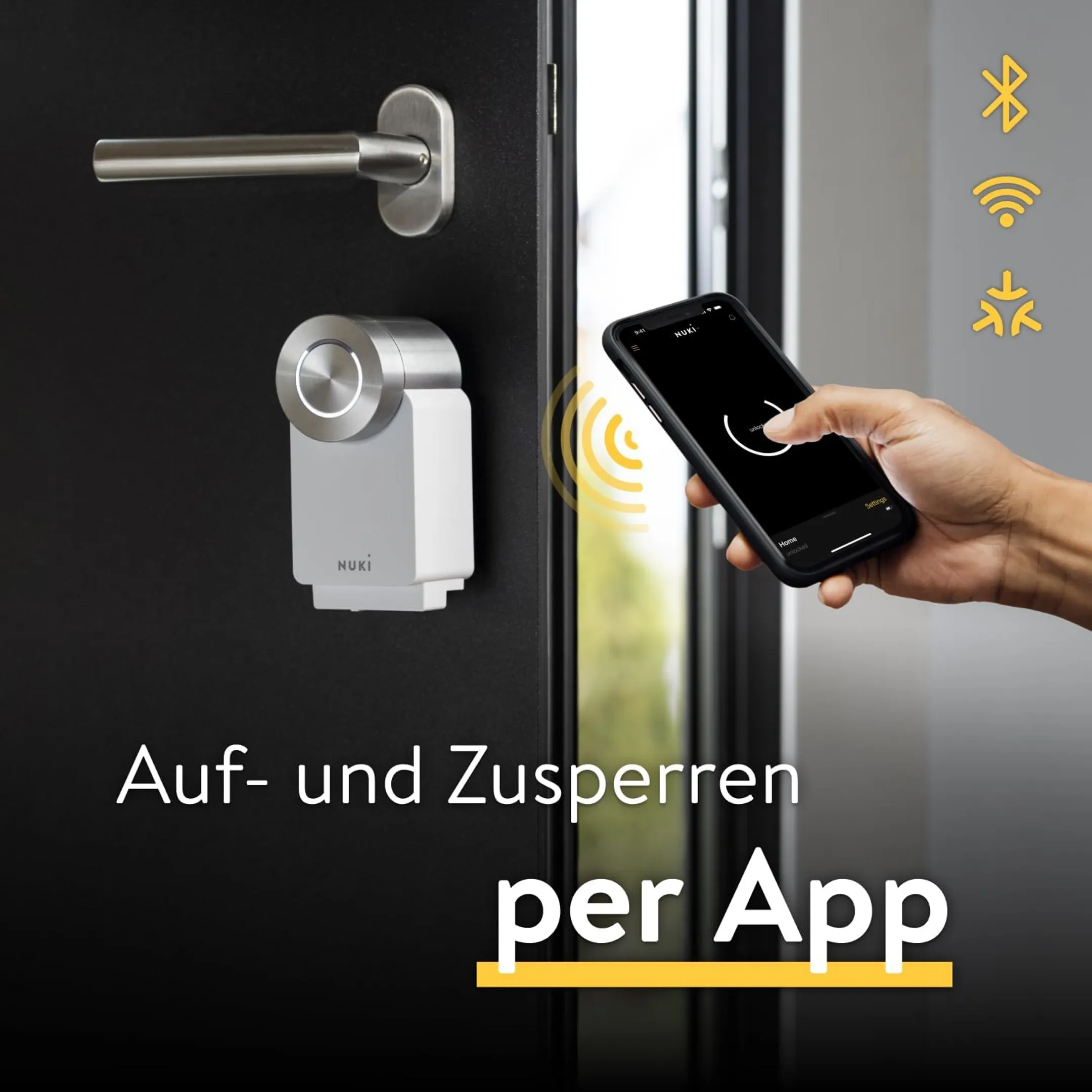 NUKI Verbundenes Schloss Smart Lock Pro 4.0 - Weiss image