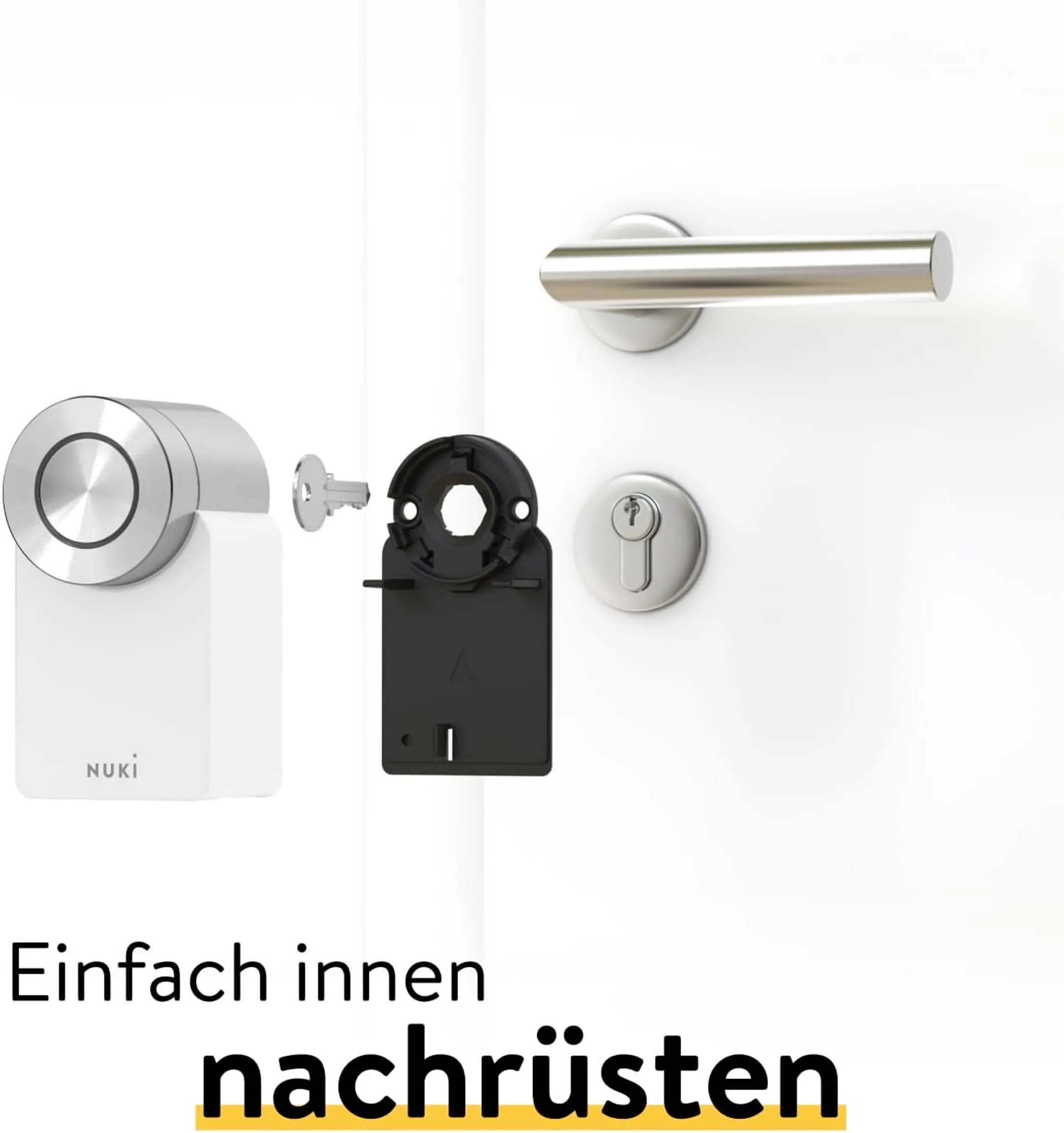 NUKI Verbundenes Schloss Smart Lock Pro 4.0 - Weiss image