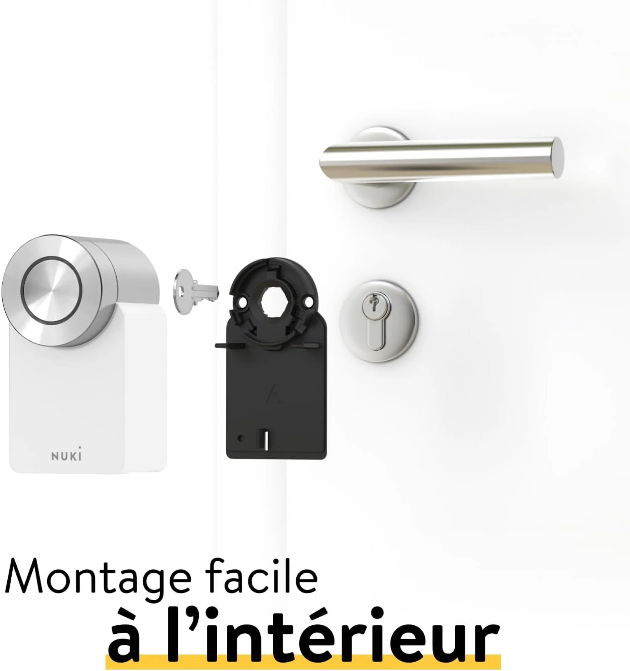NUKI Serrure connectée Smart Lock Pro 4.0 - Blanc image