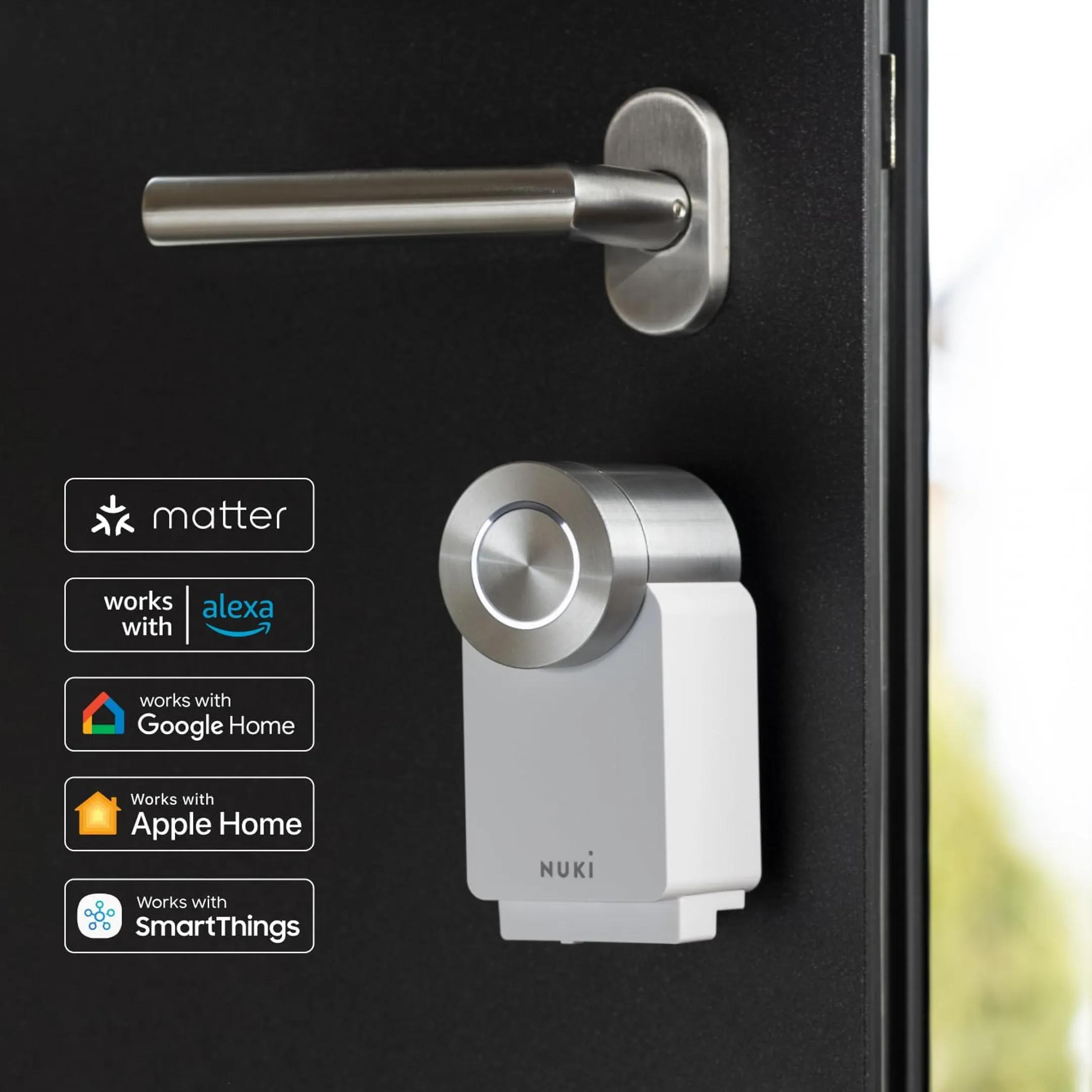 NUKI Serrure connectée Smart Lock Pro 4.0 - Blanc image