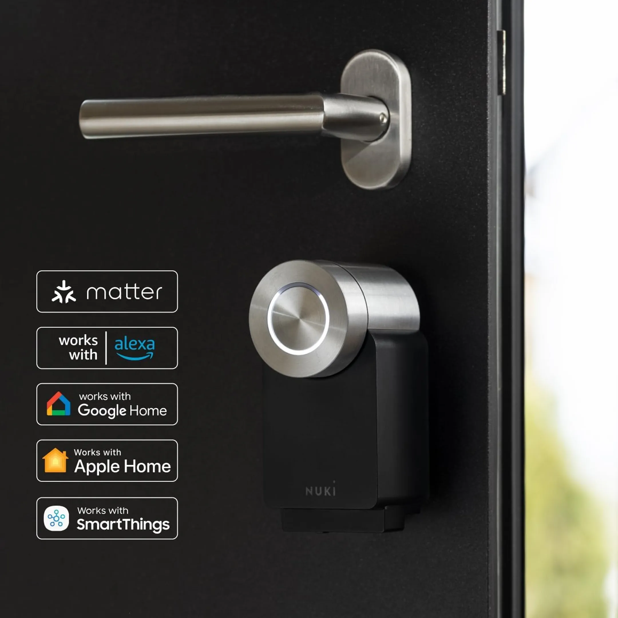 NUKI Serrure connectée Smart Lock Pro 4.0 - Noir image