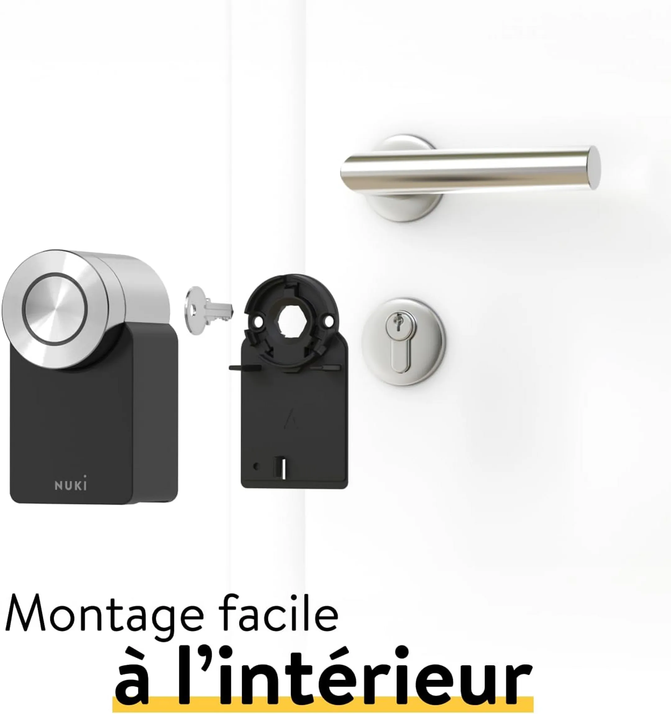 NUKI Serrure connectée Smart Lock Pro 4.0 - Noir image