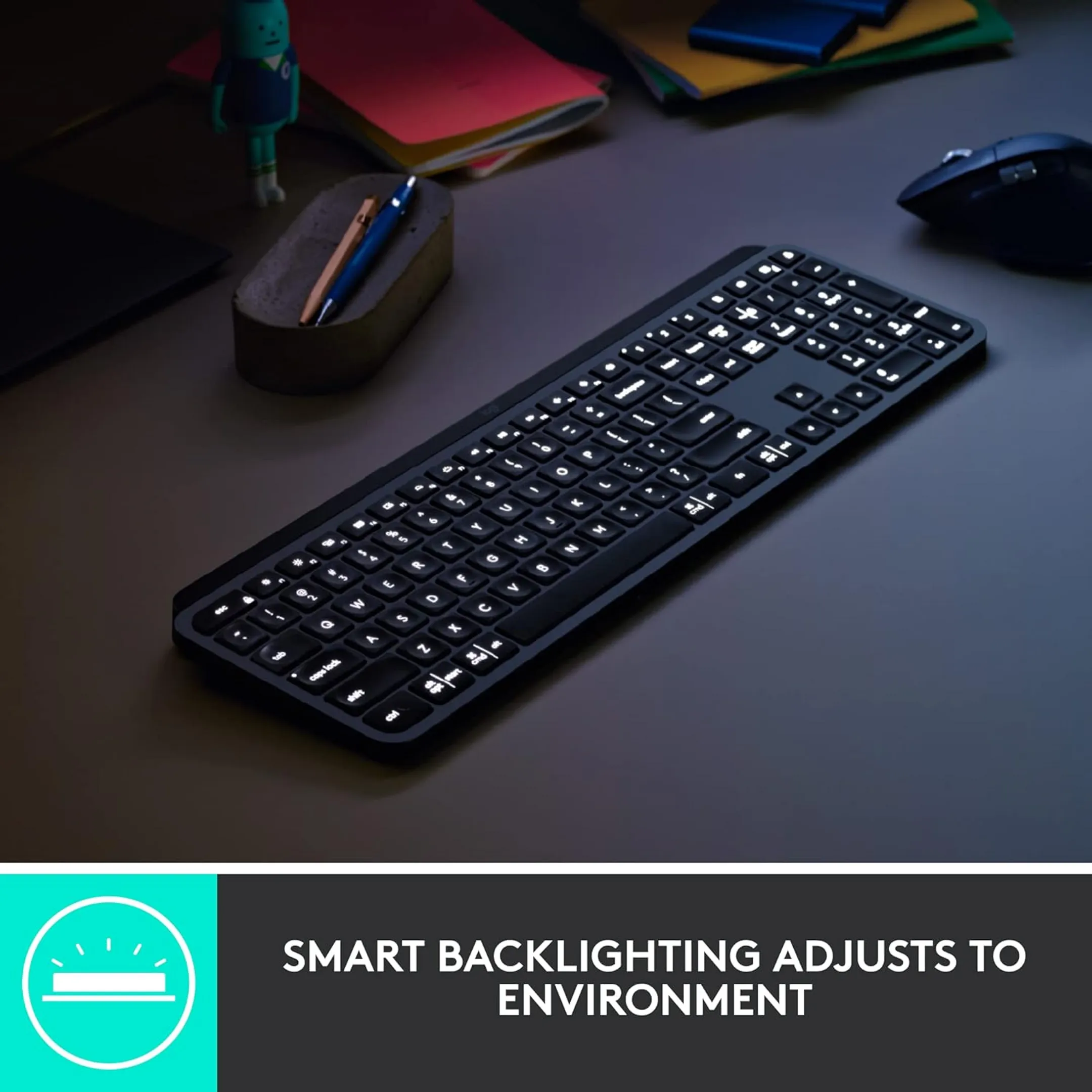 Logitech Wireless keyboard MX Keys for Business - QWERTZ (SF) - Graphite image