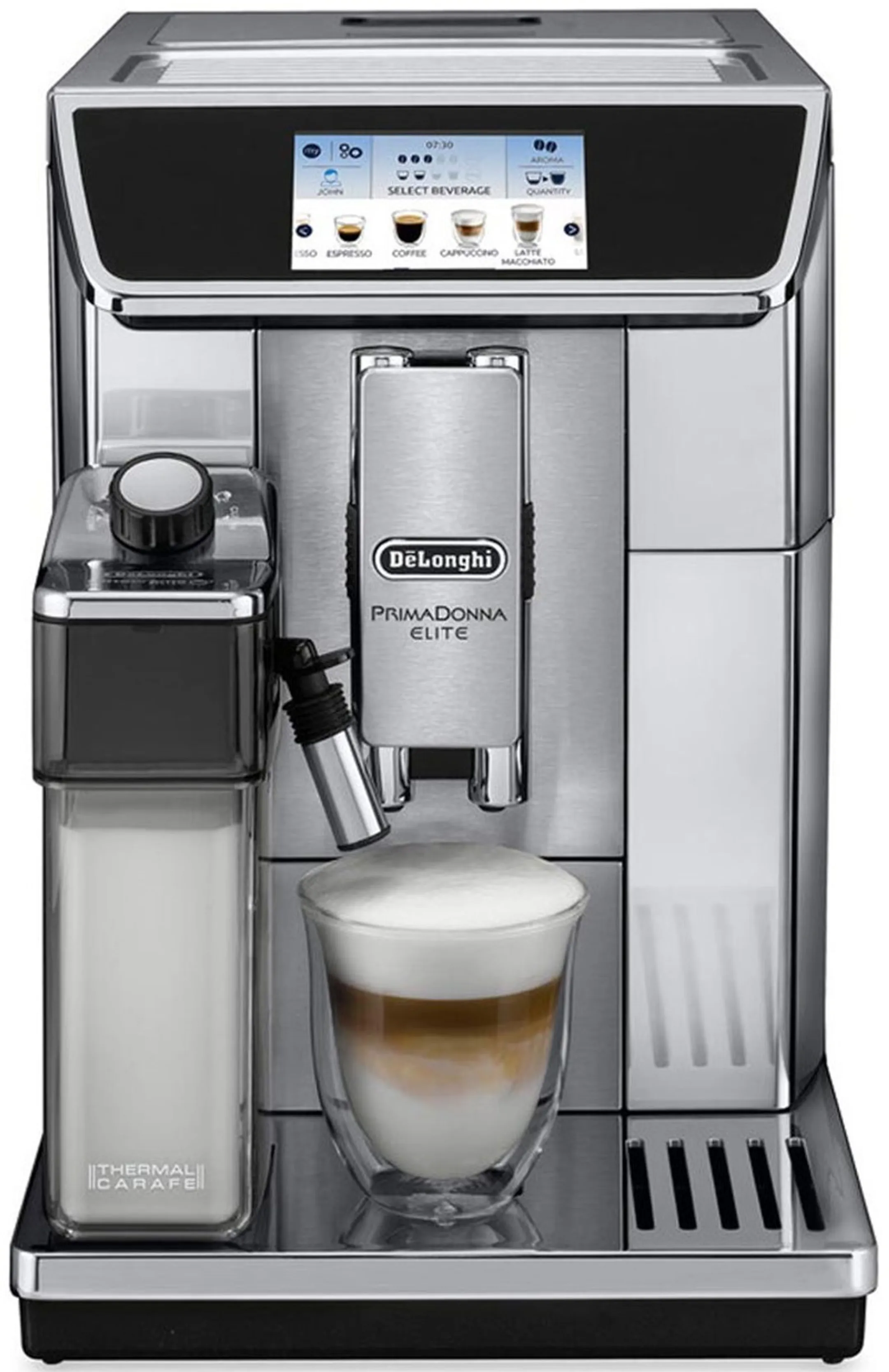 Automatic espresso machine PrimaDonna Elite ECAM650.75.MS