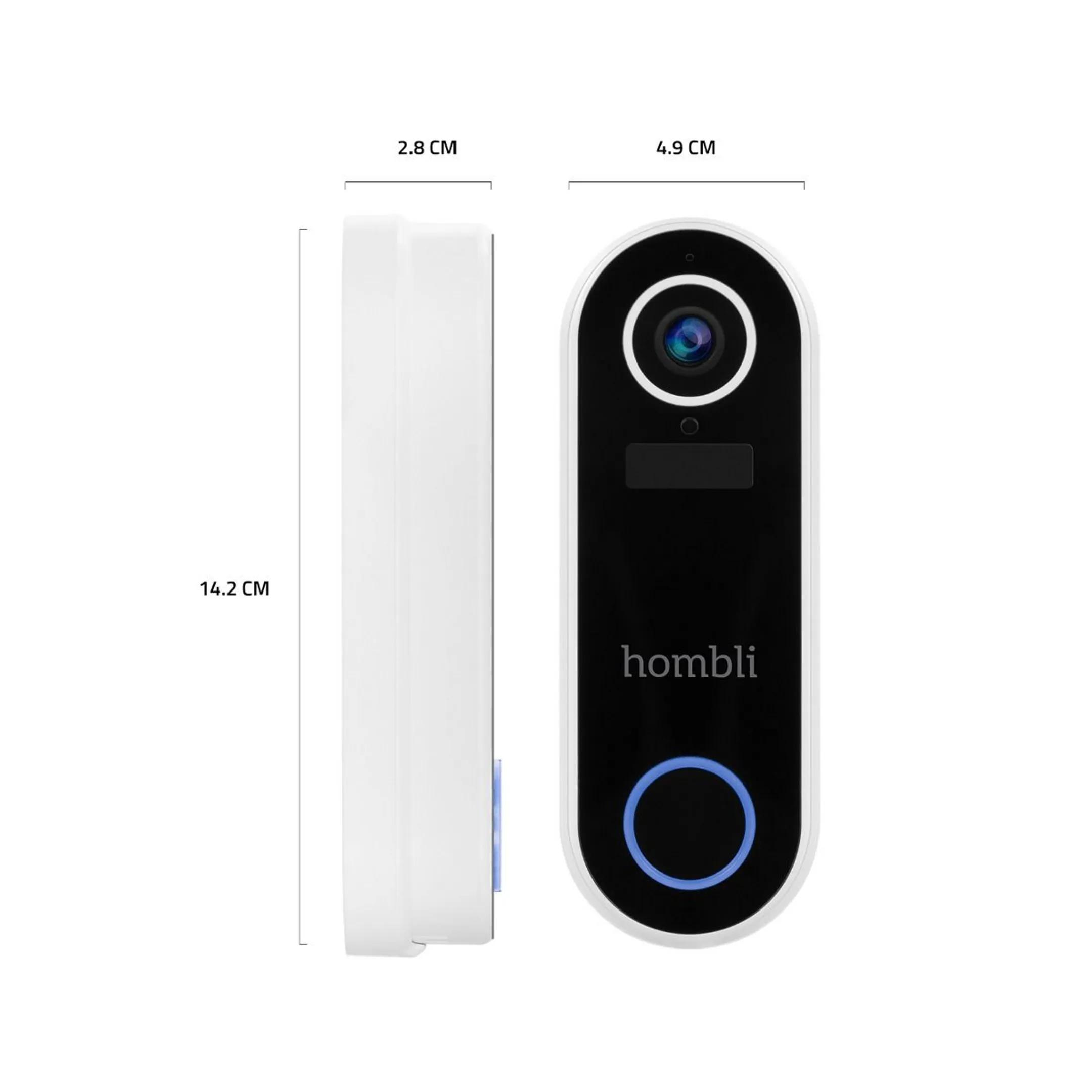 HOMBLI Sonnette connectée Smart Doorbell 2 & Chime 2 image