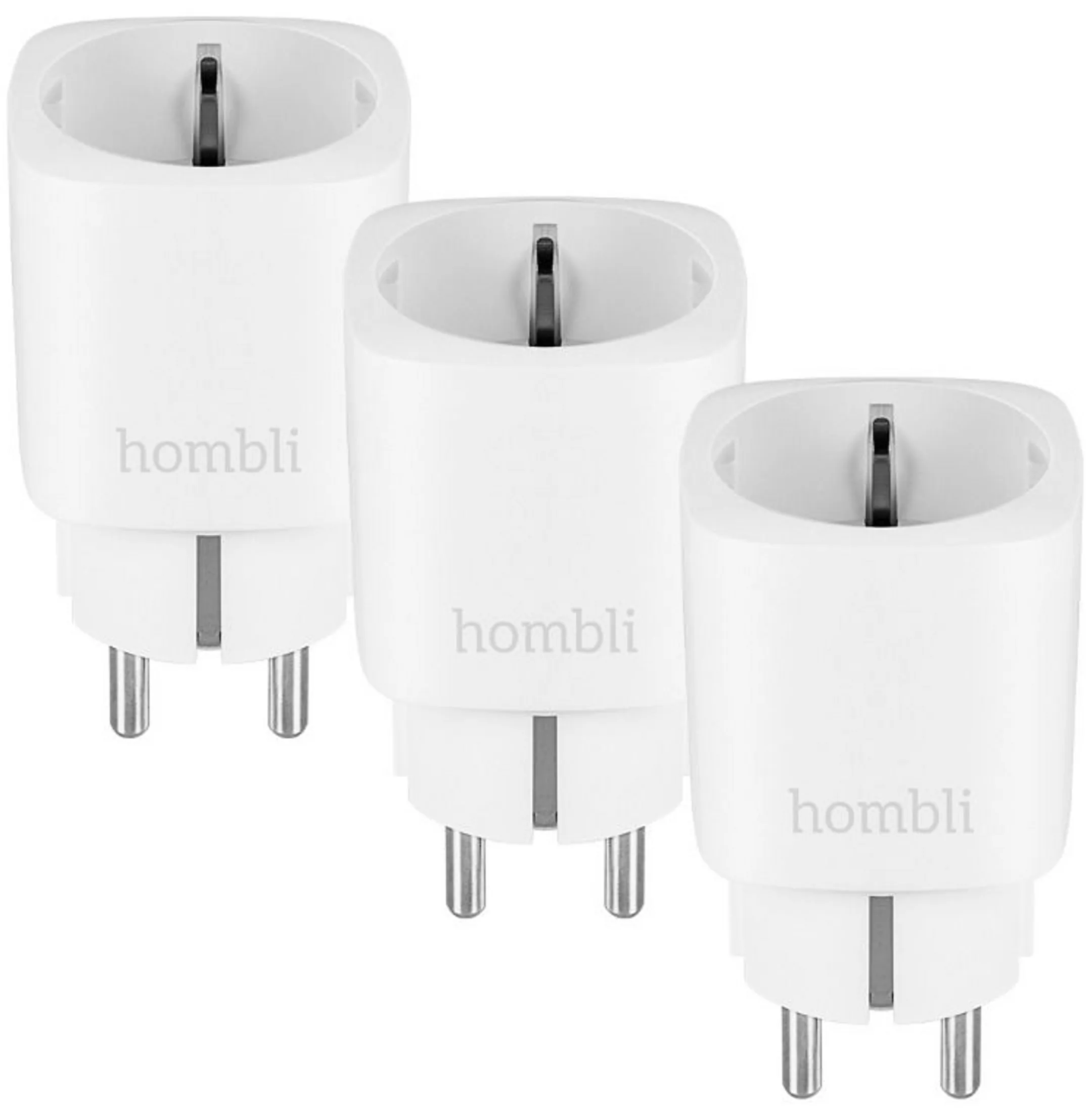 Prise de courant connectée Smart Socket EU - 3 pièces - Blanc