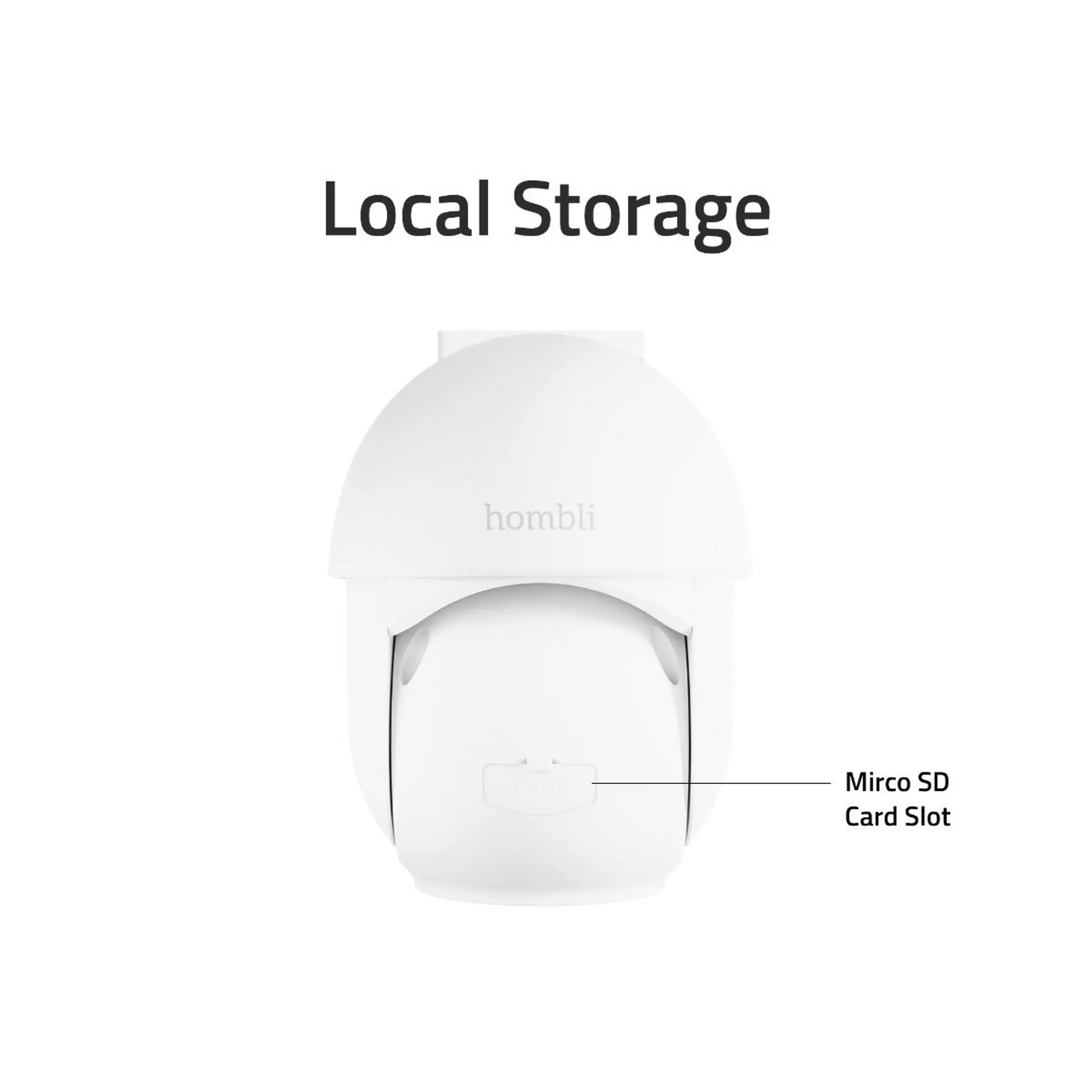 HOMBLI Security camera Pan & Tilt Cam 2K image