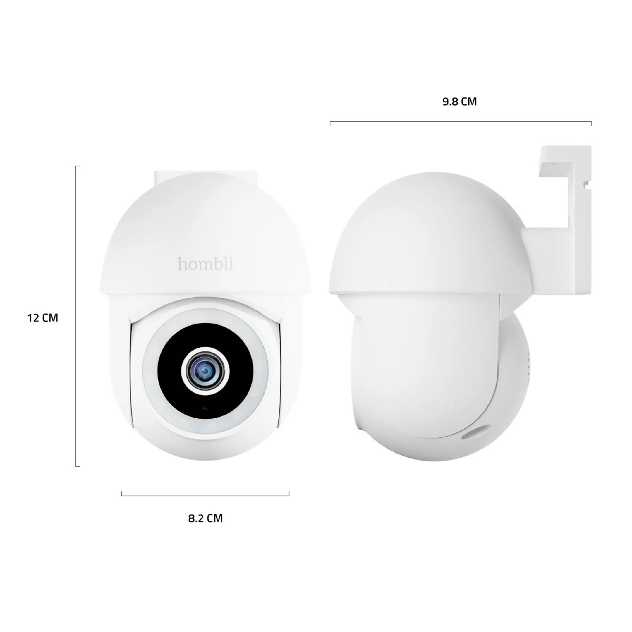 HOMBLI Security camera Pan & Tilt Cam 2K image
