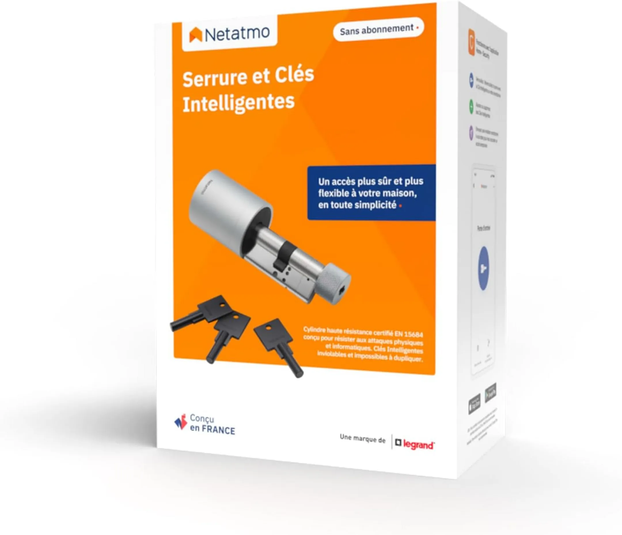 Netatmo Serrure connectée & clés intelligentes - NDL01 image