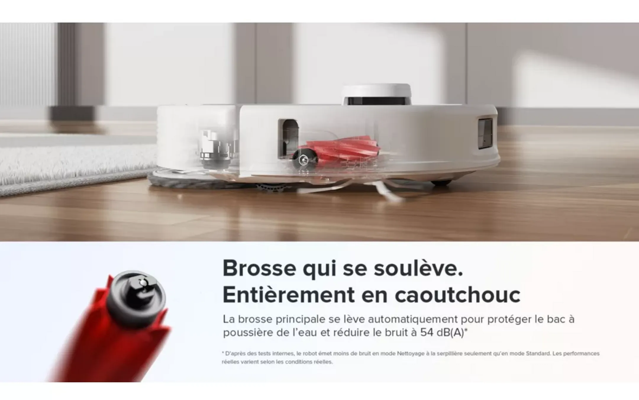 ROBOROCK Robot aspirateur laveur Qrevo MaxV - Blanc image