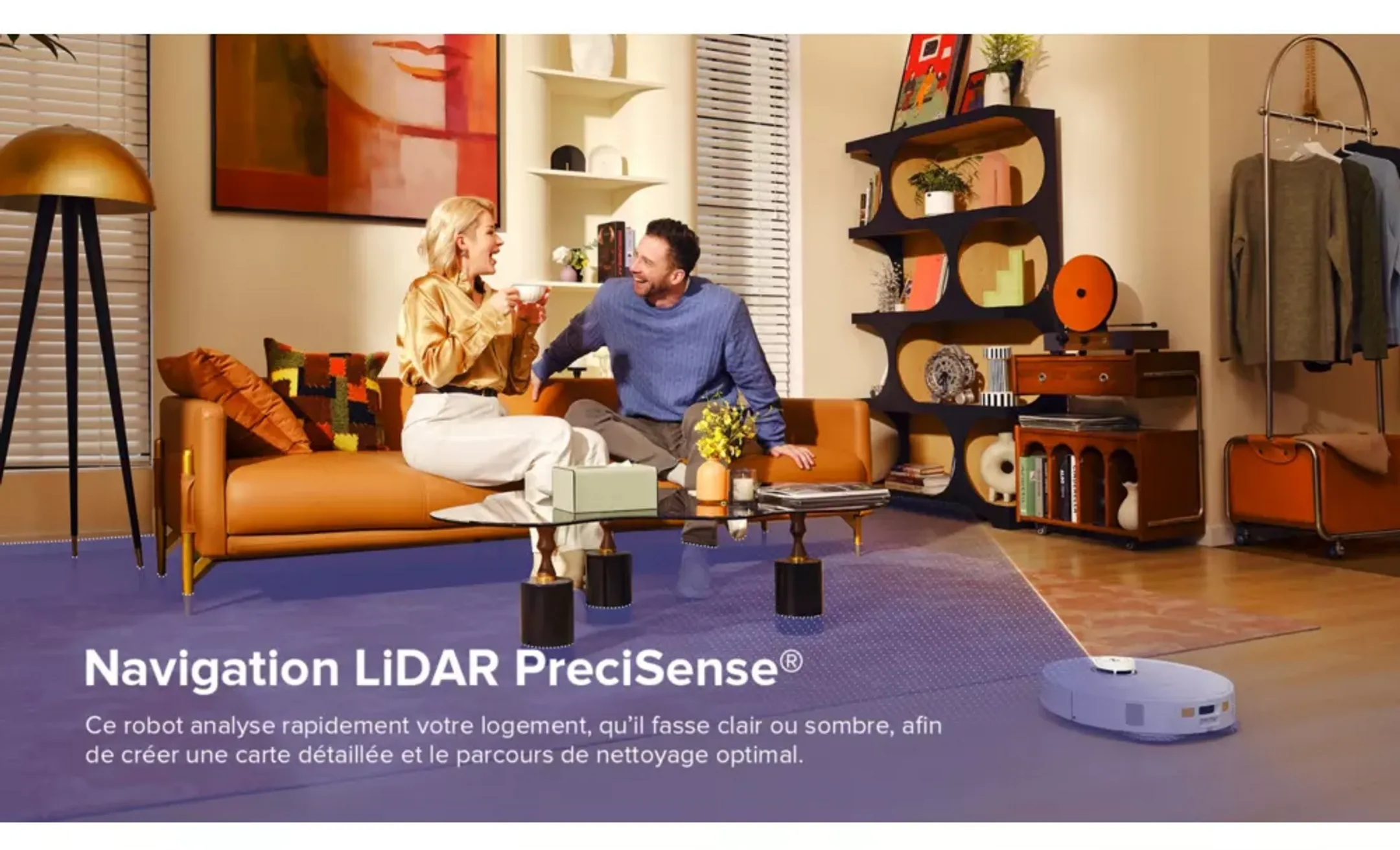 ROBOROCK Robot aspirateur laveur Qrevo MaxV - Blanc image