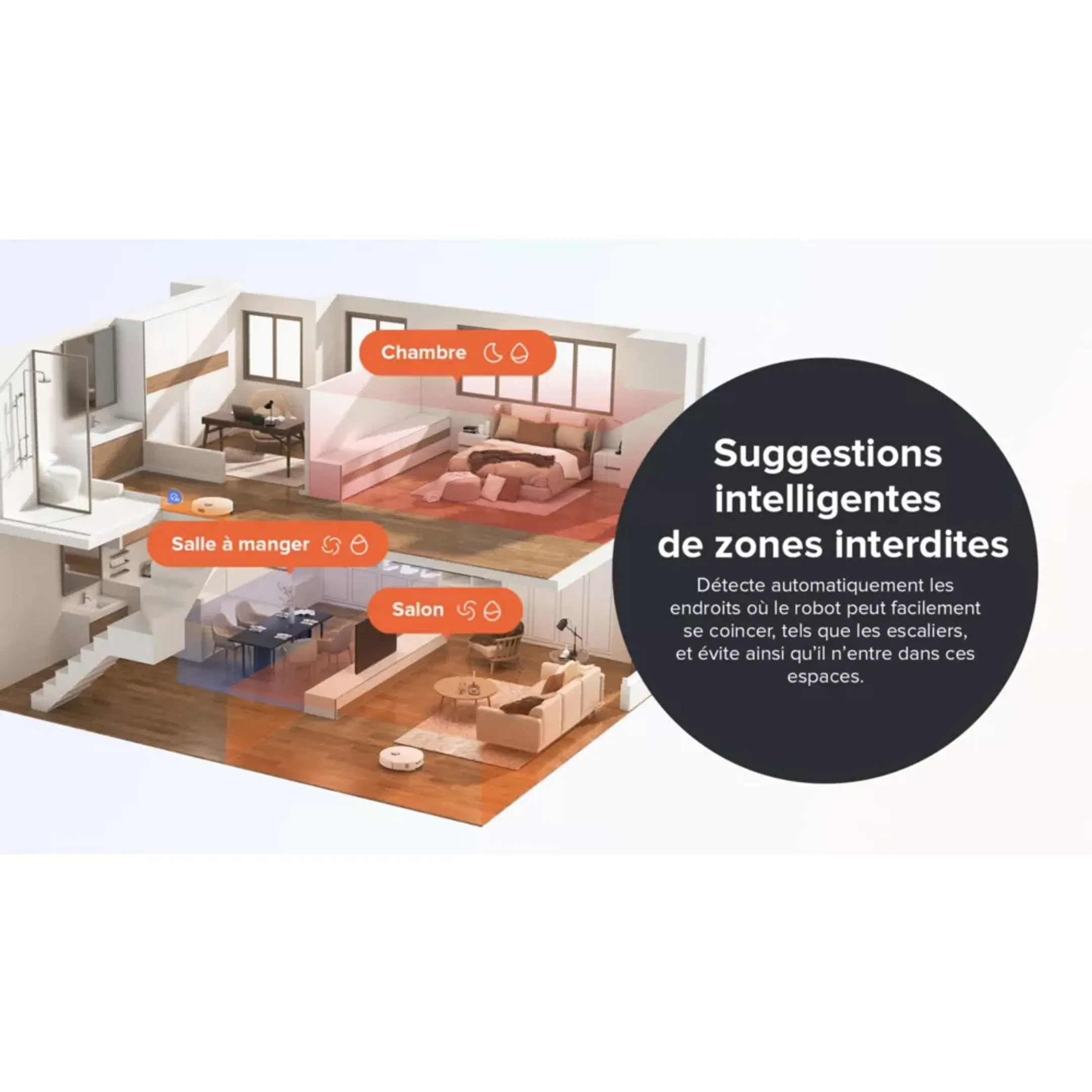 ROBOROCK Robot aspirateur laveur Qrevo MaxV - Blanc image