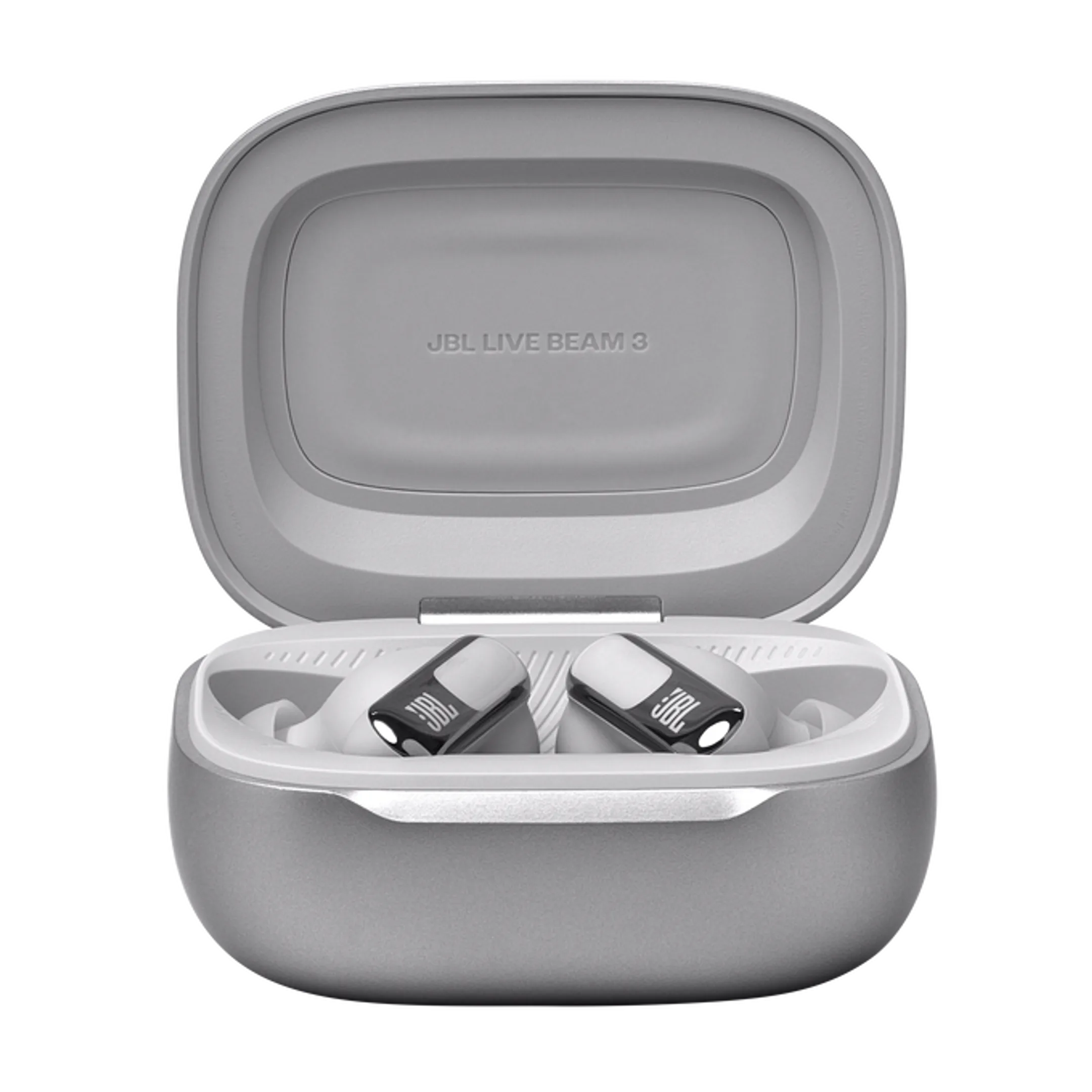 JBL Ecouteurs sans fil Live Beam 3 - Argent image