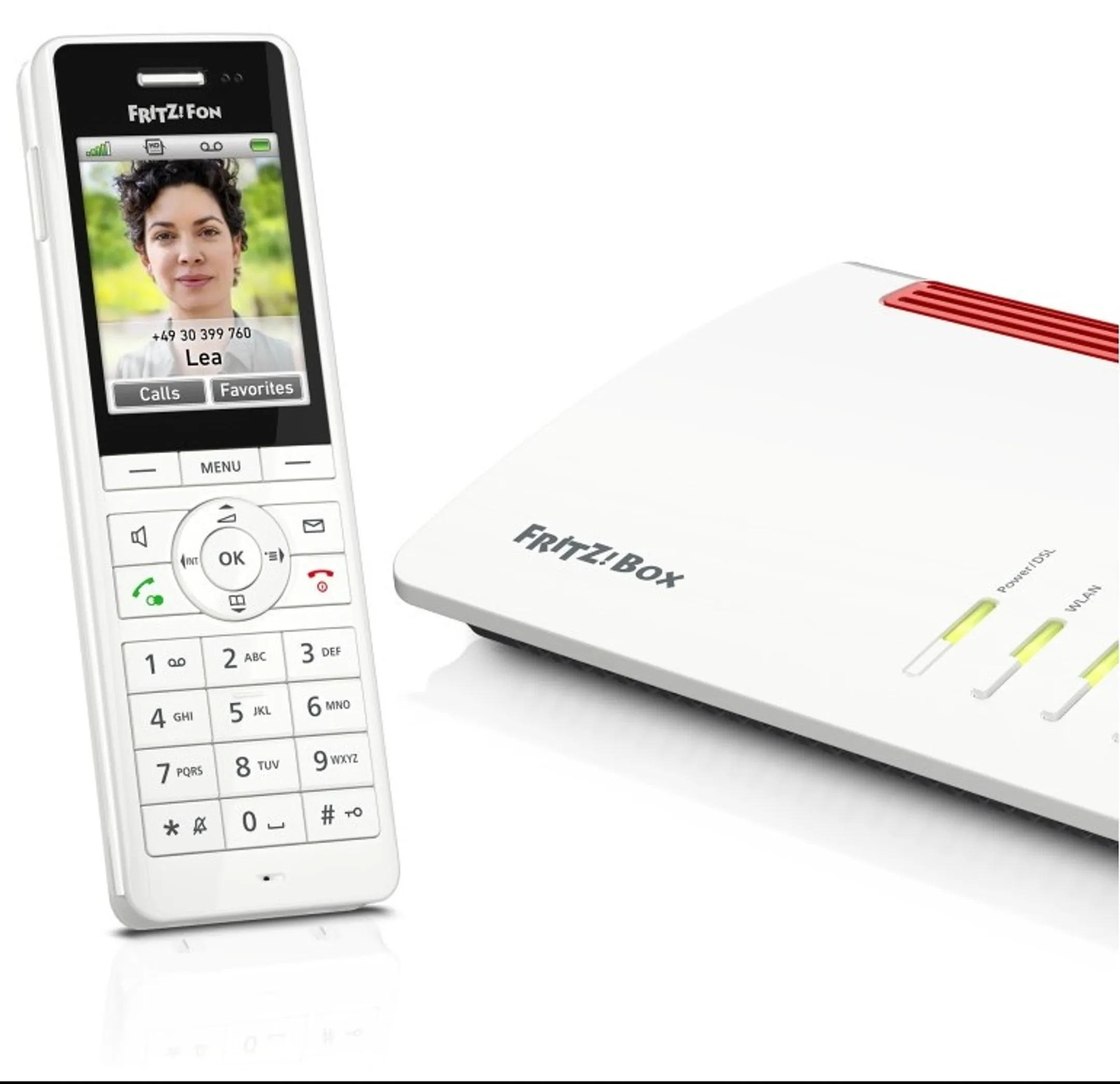 AVM FRITZ Téléphone FRITZ!Fon X6 - Blanc image