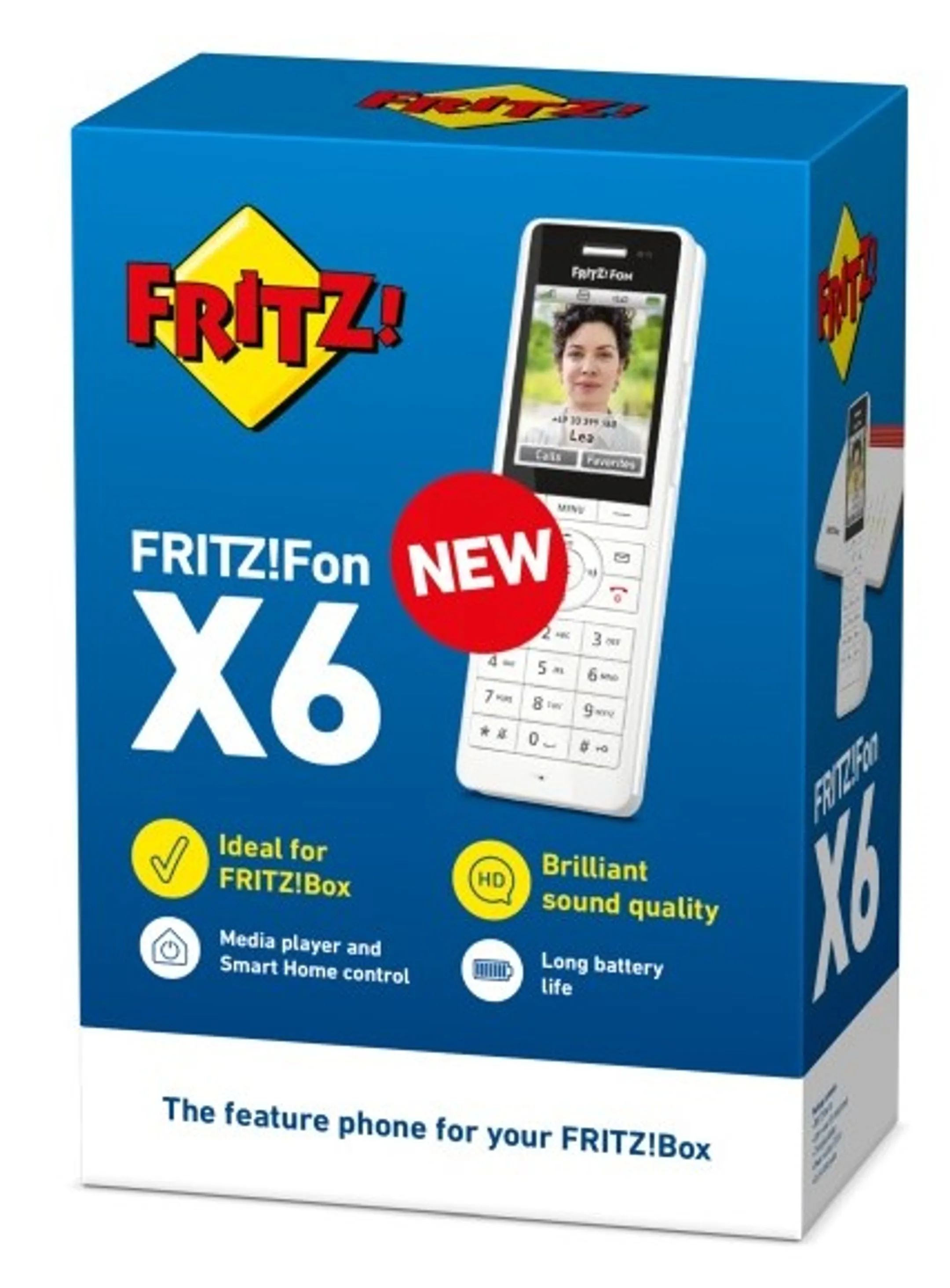 AVM FRITZ Téléphone FRITZ!Fon X6 - Blanc image