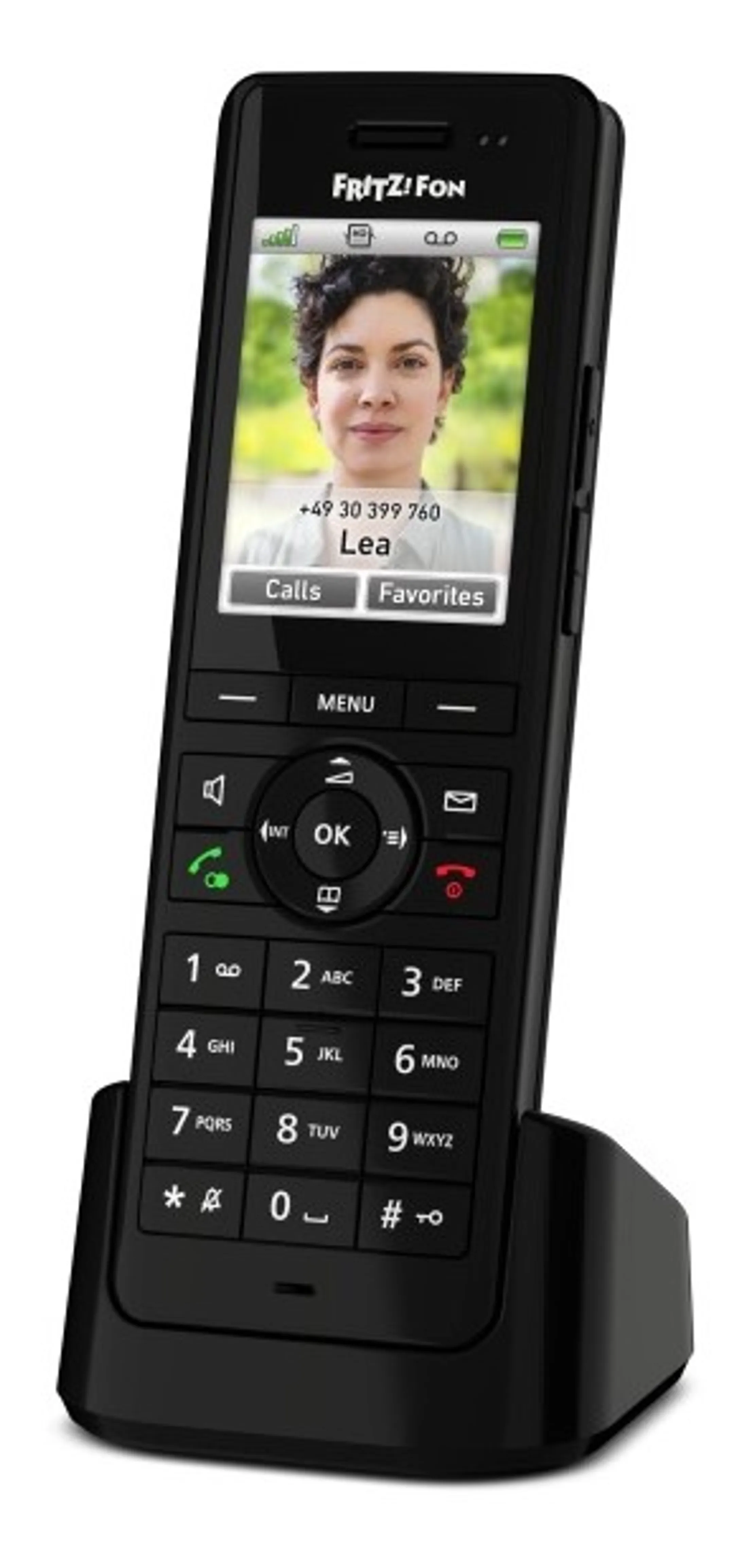 FRITZ!Fon X6 Phone - Black