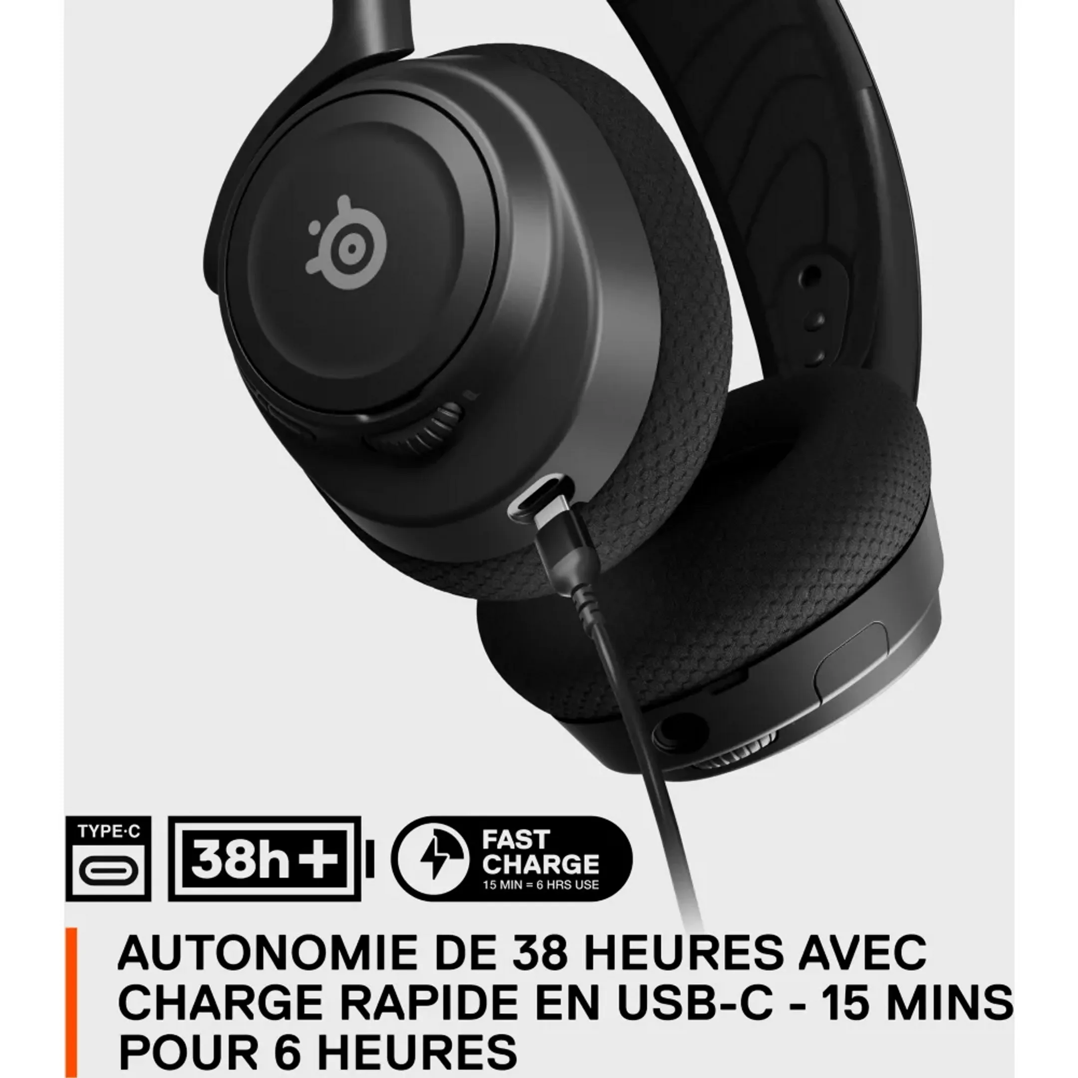 Steelseries Casque Gaming sans Fil - Arctis Nova 7 - XBOX/PS5/PC - Noir image