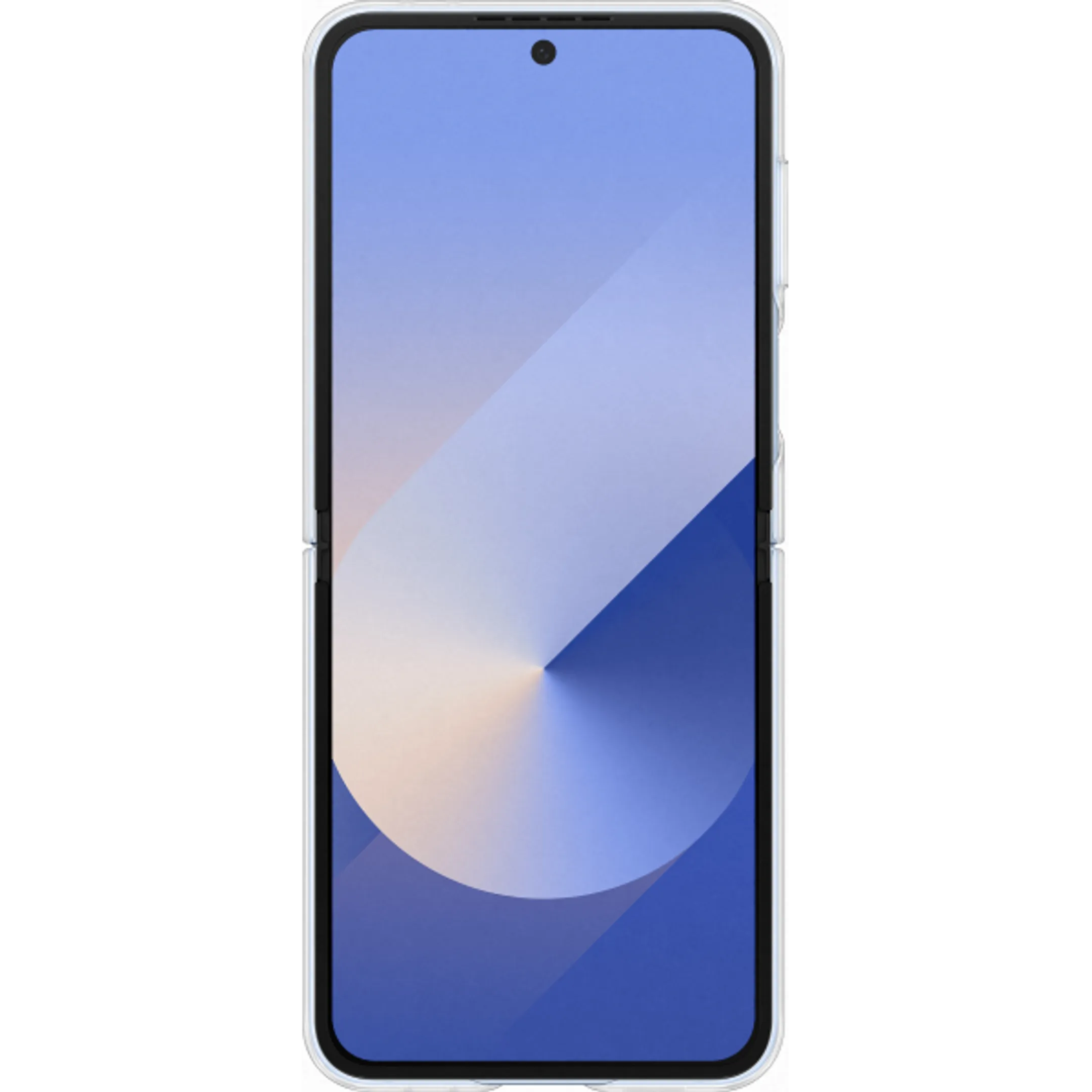 Samsung Silicone cover for Galaxy Z Flip6 - Clear image