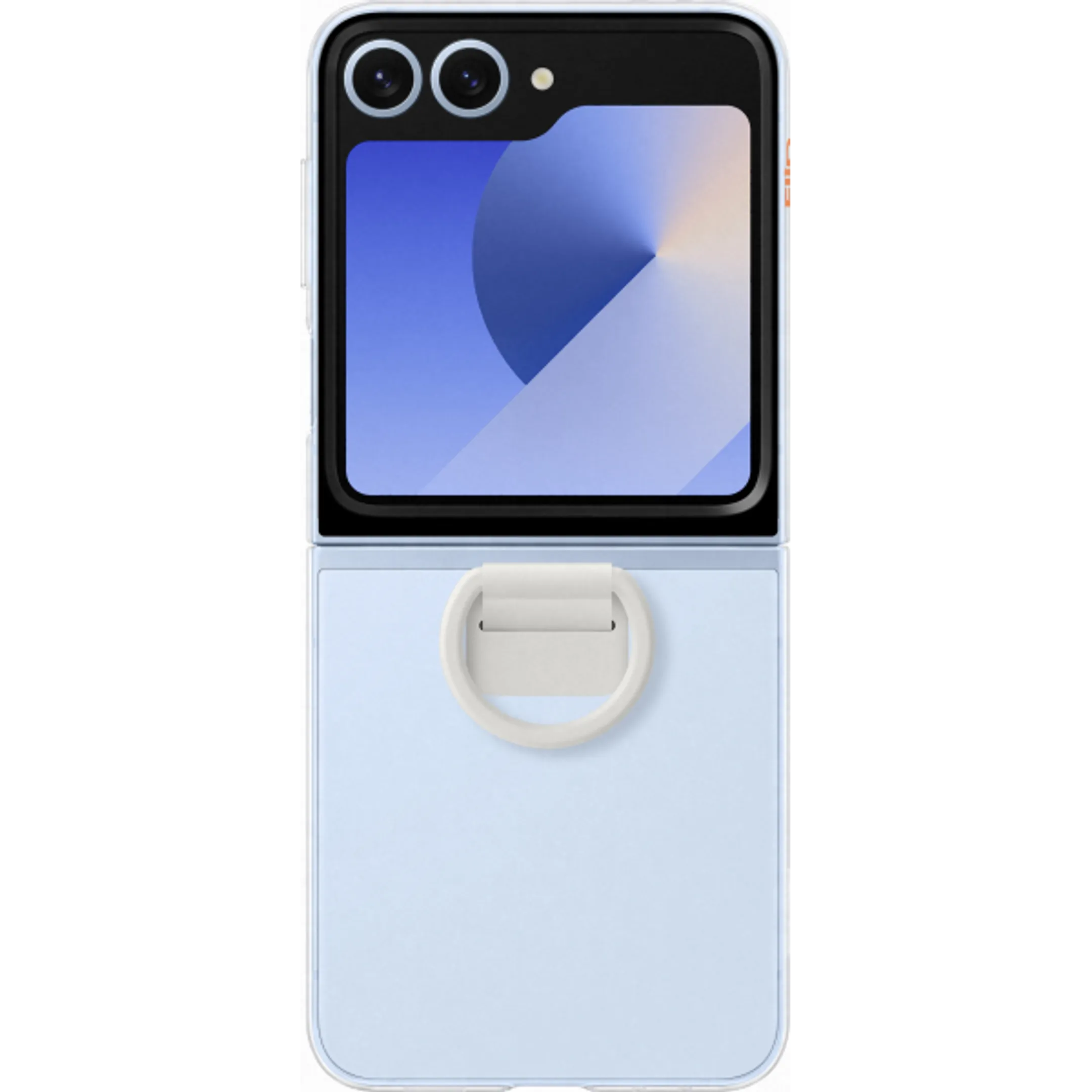 Samsung Silicone cover for Galaxy Z Flip6 - Clear image