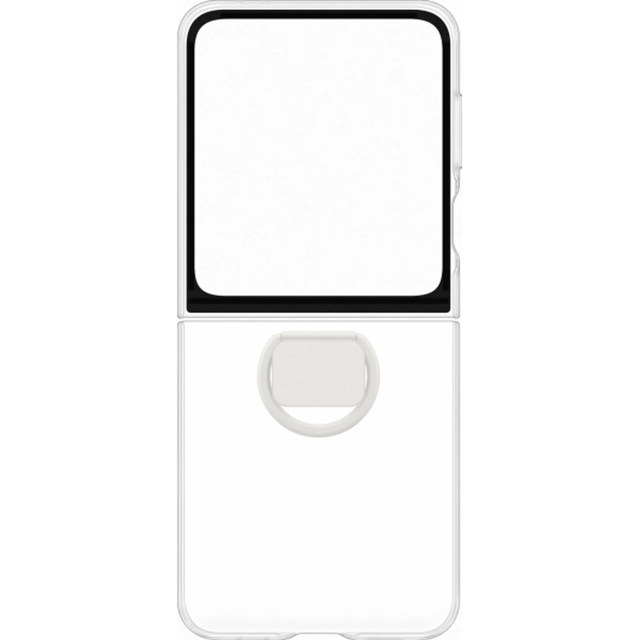 Samsung Silicone cover for Galaxy Z Flip6 - Clear image