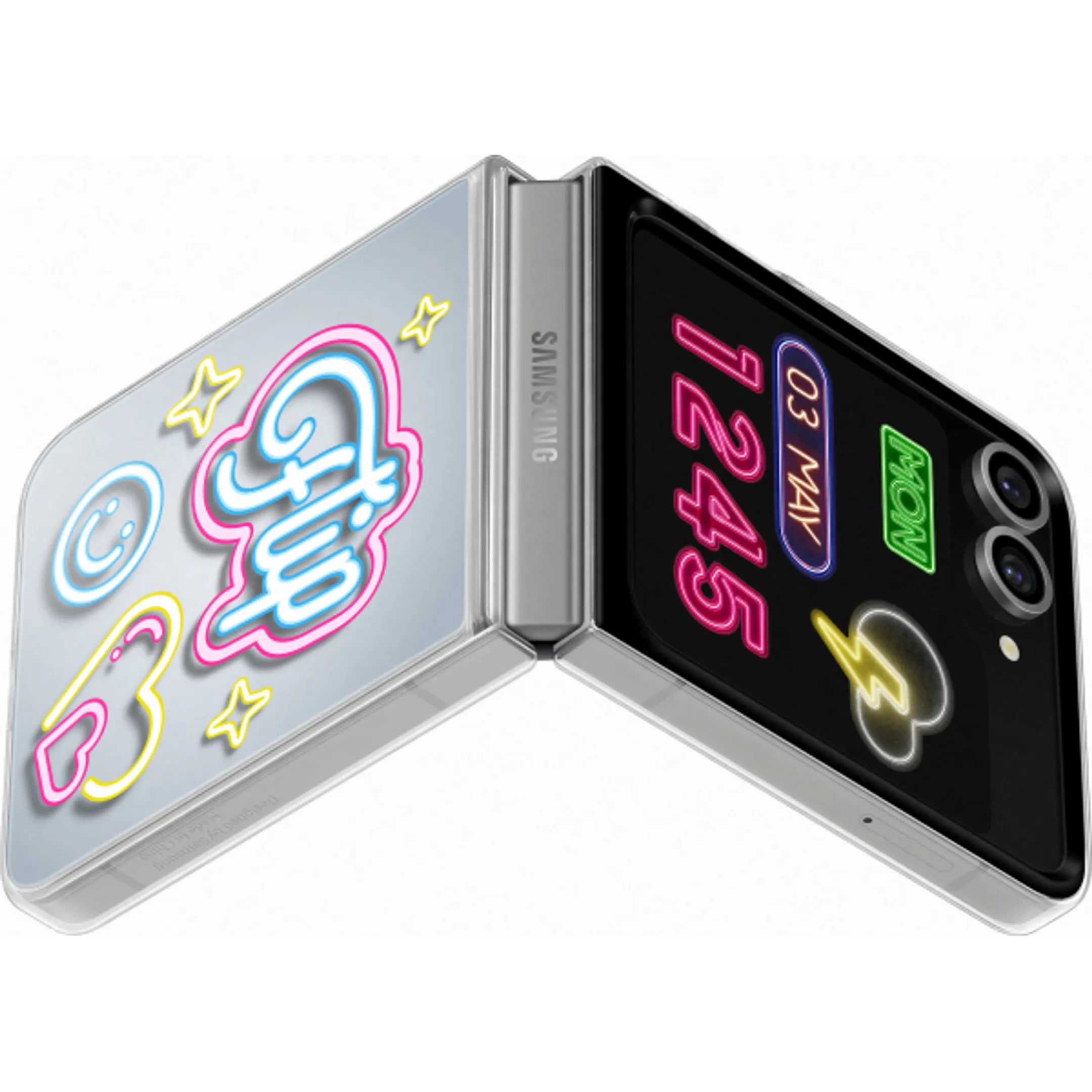 Samsung Coque Néon pour Galaxy Z Flip6 - Transparent image