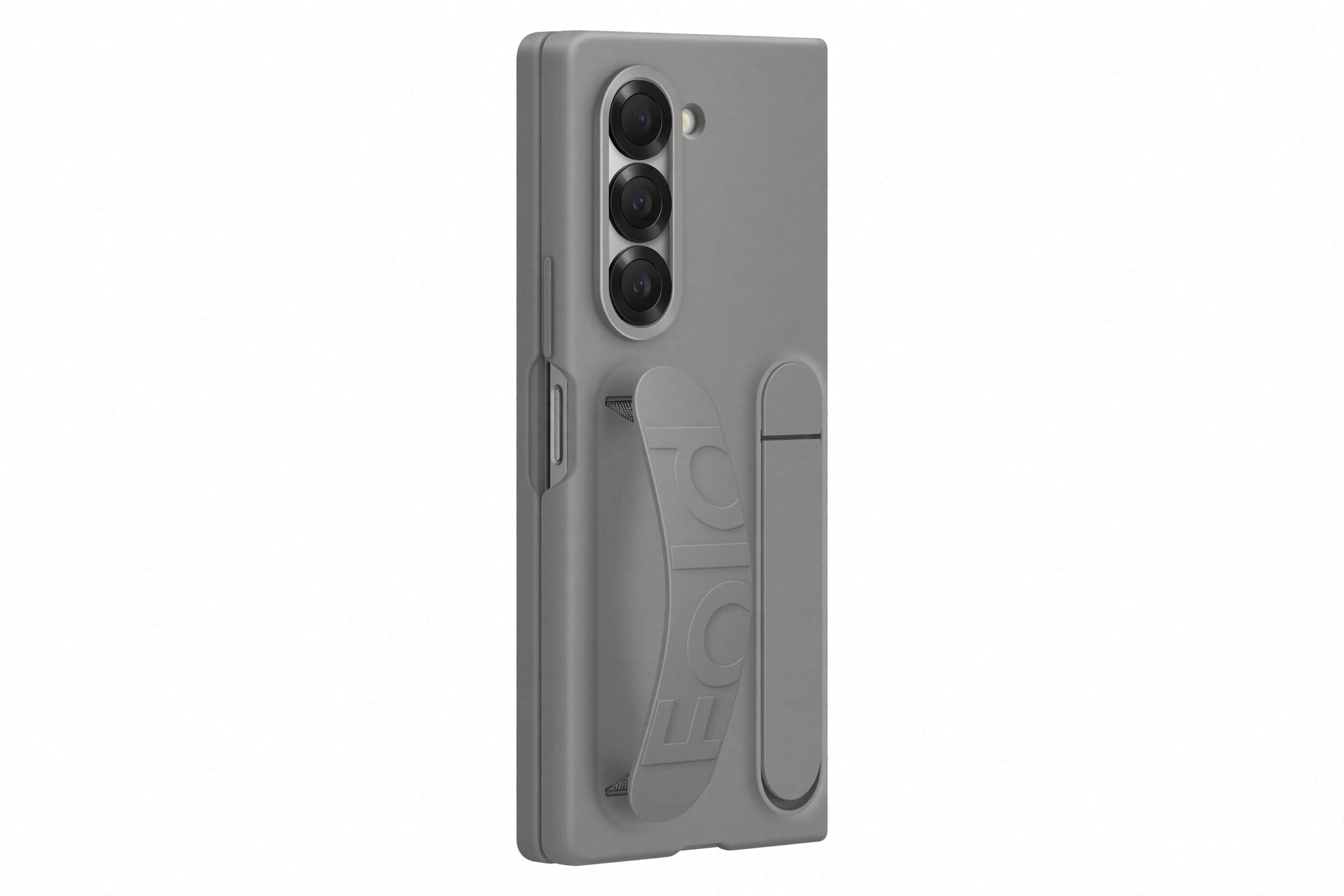 Samsung Silikonhülle mit Lanyard und Halterung für Galaxy Z Fold6 - Grau image