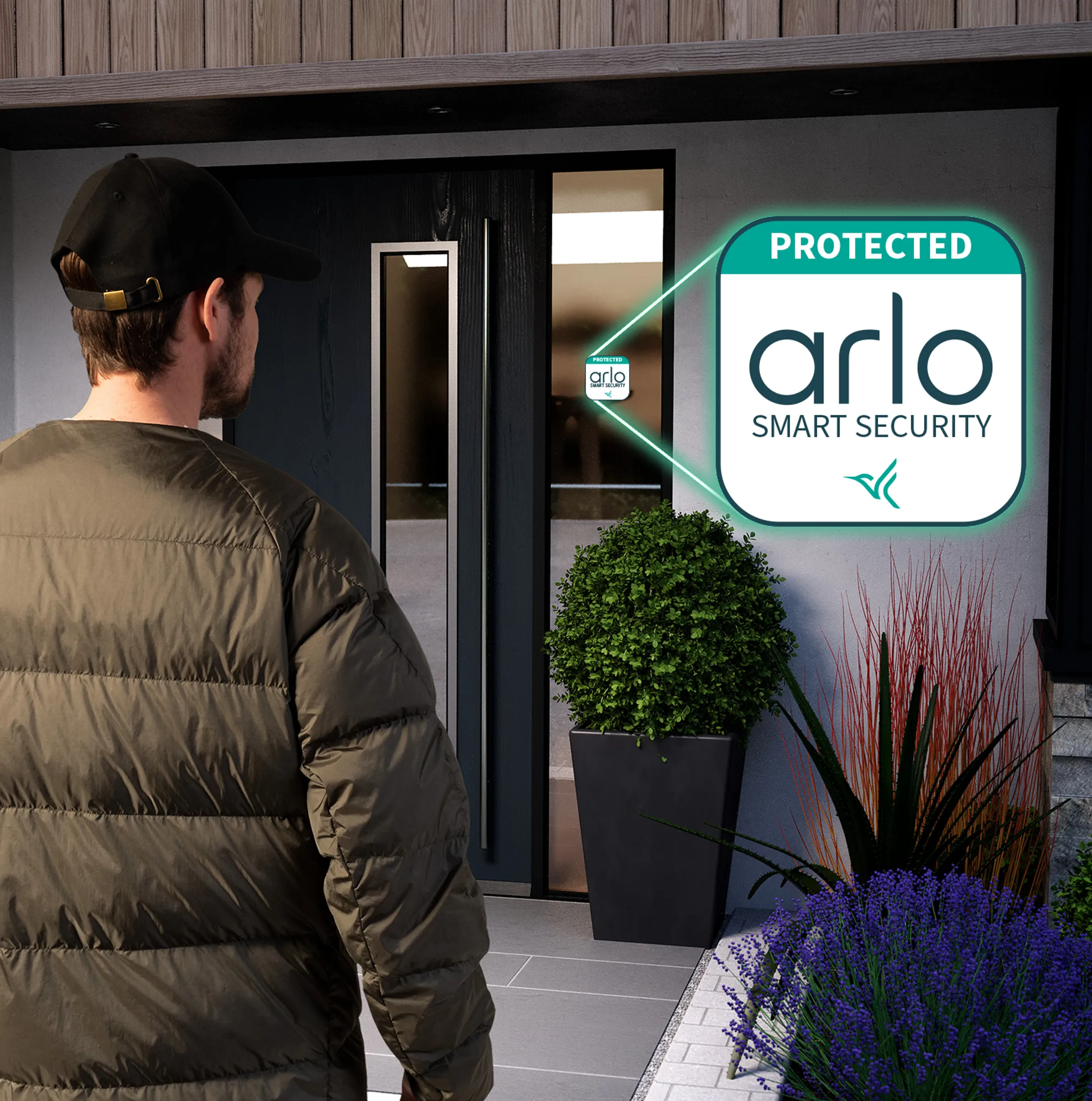 ARLO Camera de surveillance Essential 2K - 2 pièces - Blanc image