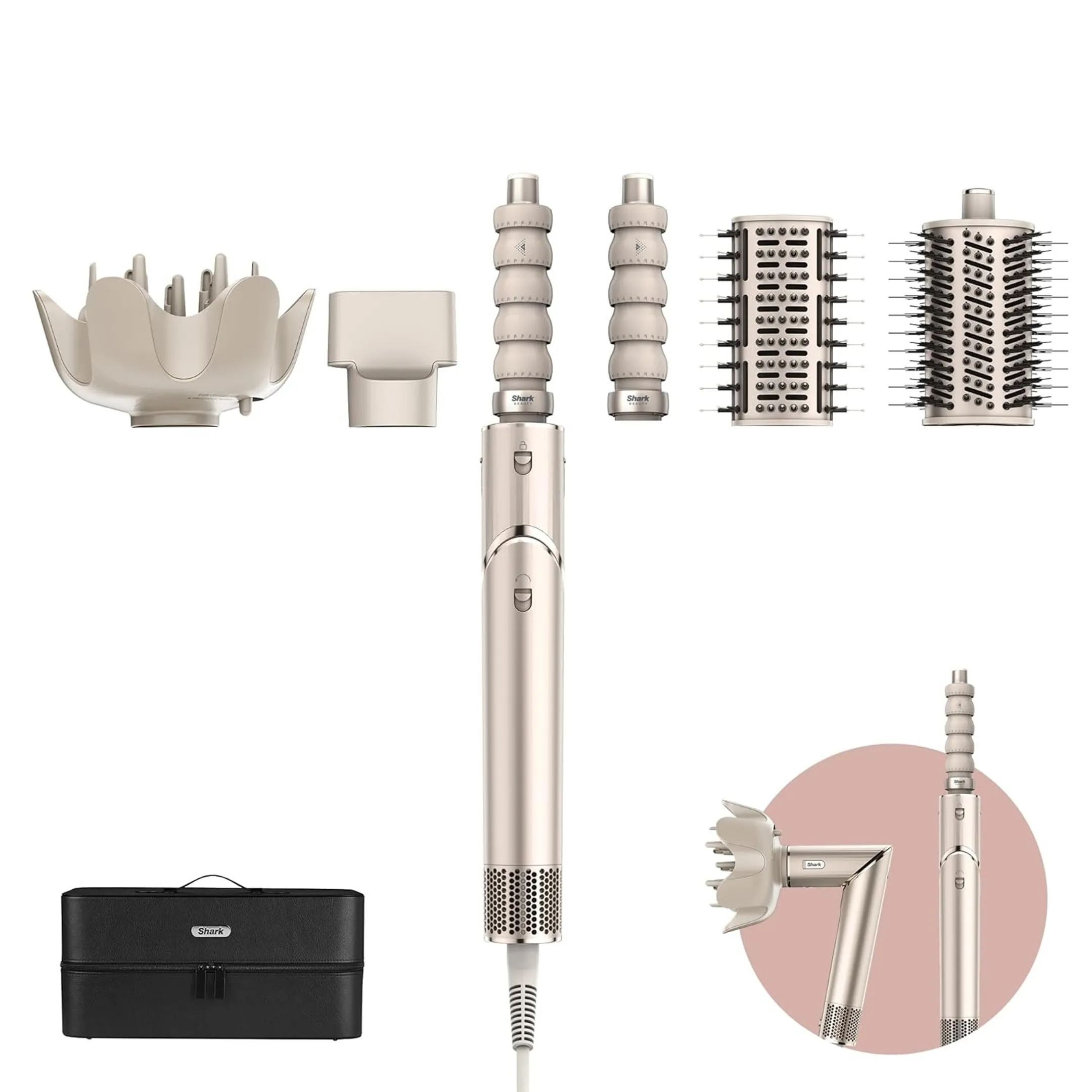 Hairstyler et sèche-cheveux 5-en-1 FlexStyle HD446SLEU
