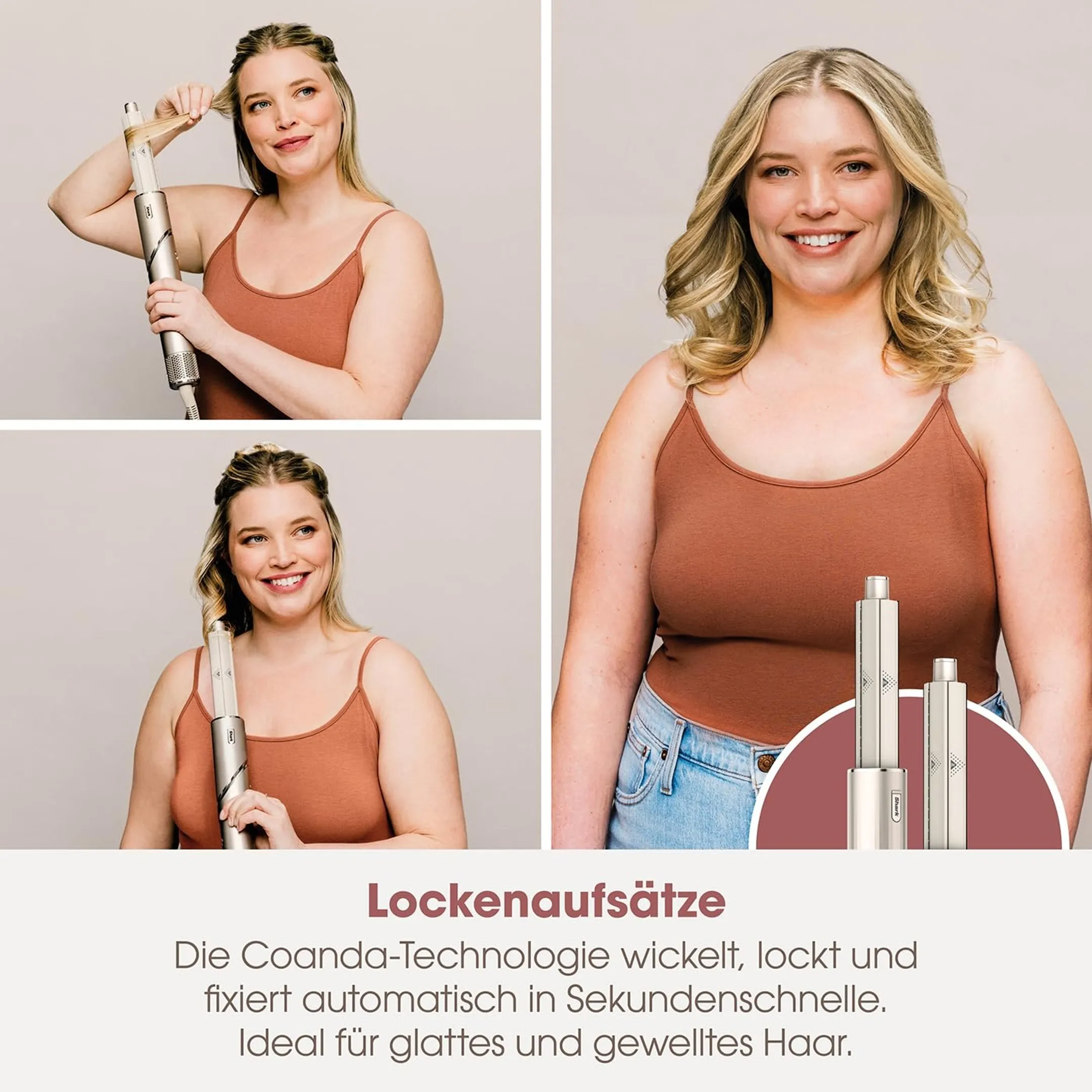 Shark FlexStyle 5-in-1 Hairstyler und Haartrockner HD446SLEU image