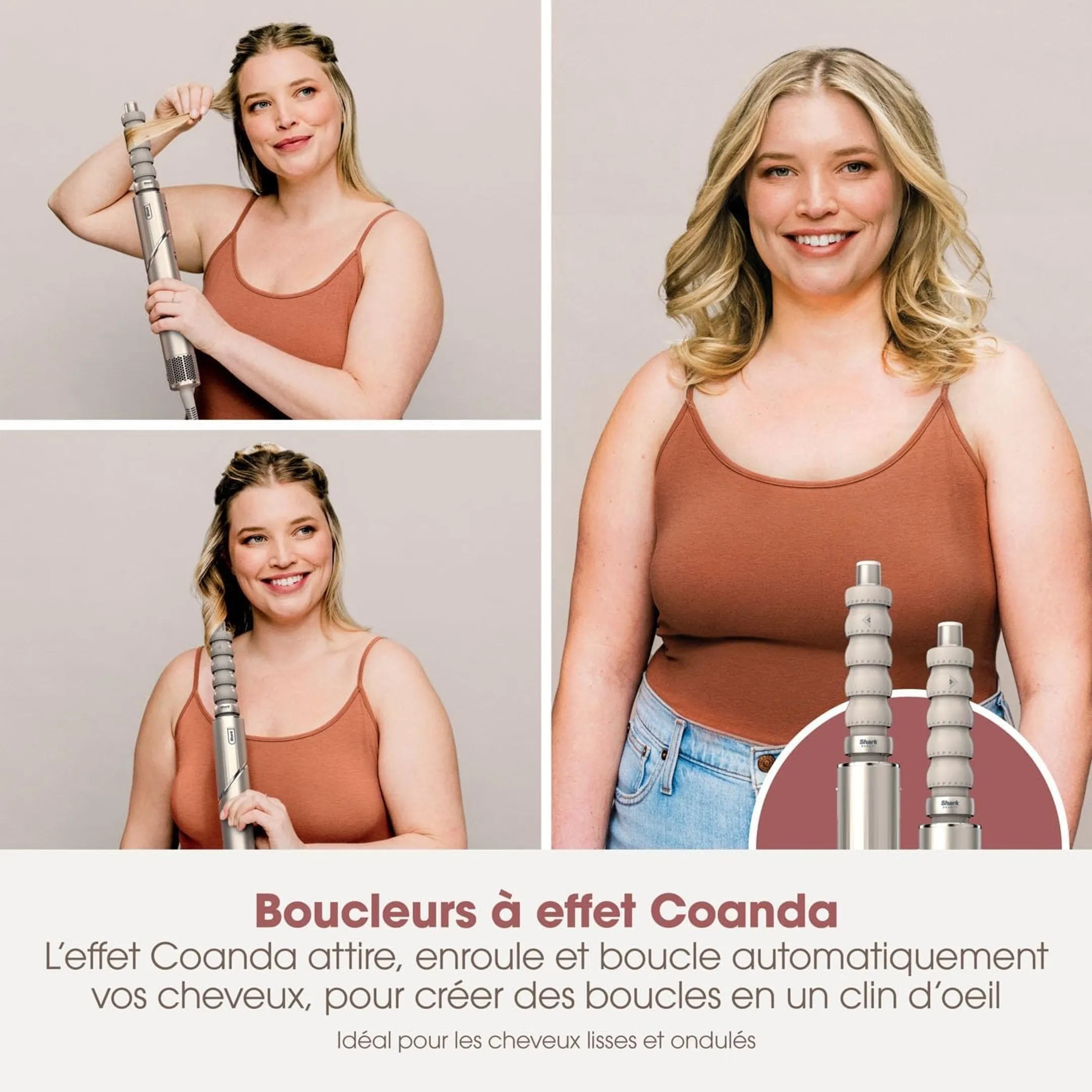 Shark Hairstyler et sèche-cheveux 5-en-1 FlexStyle HD446SLEU image