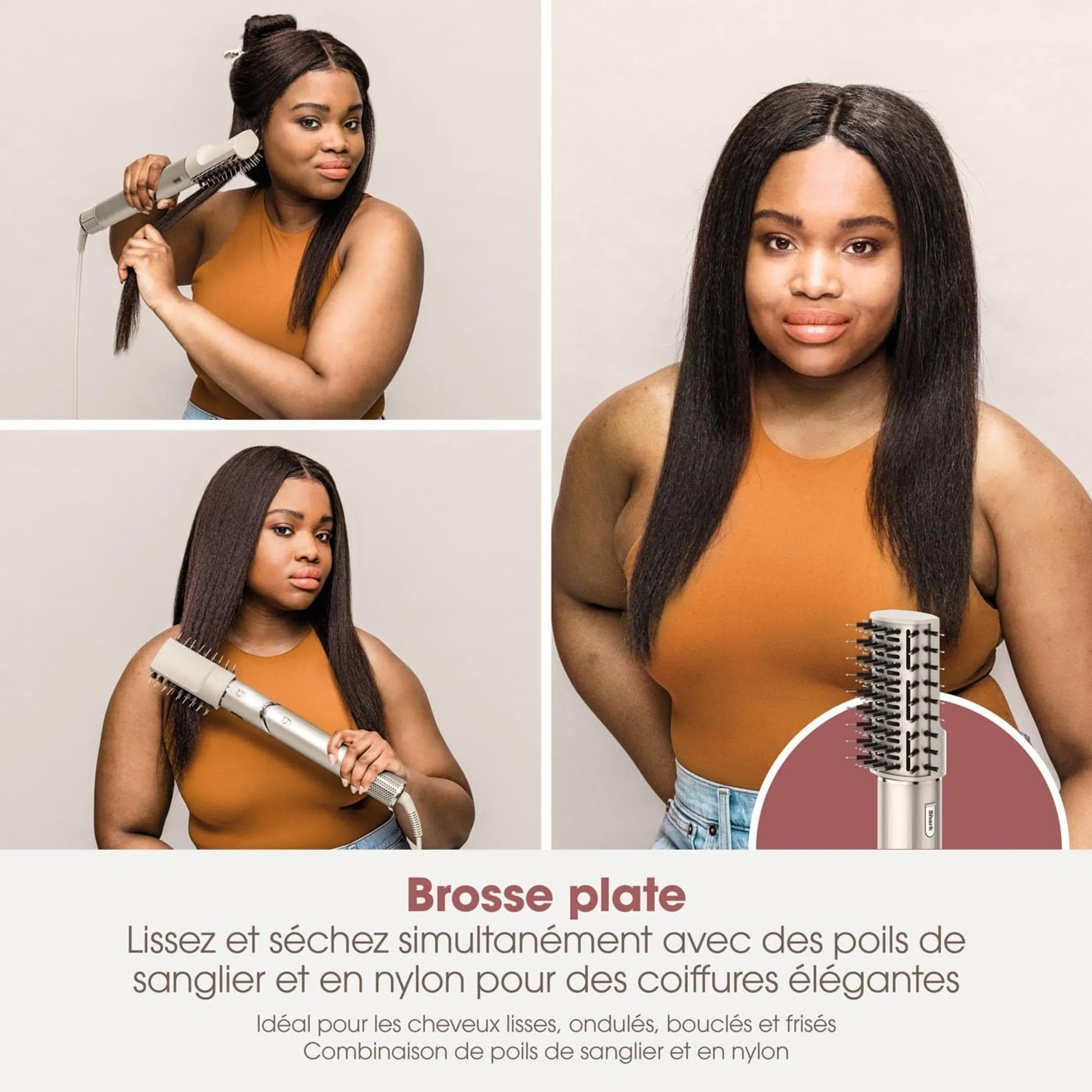 Shark Hairstyler et sèche-cheveux 5-en-1 FlexStyle HD446SLEU image