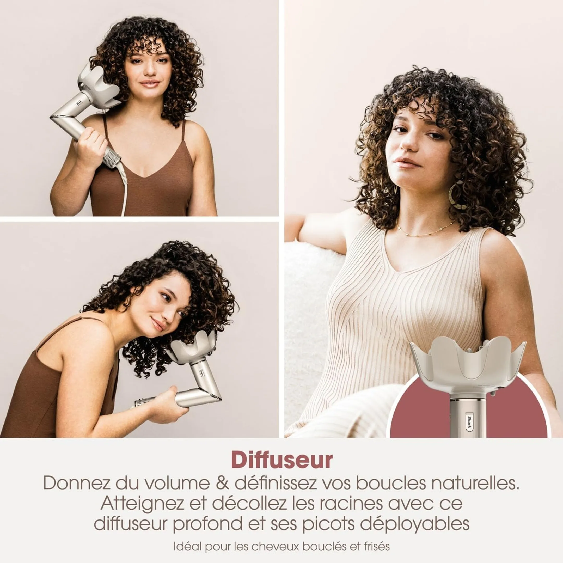 Shark Hairstyler et sèche-cheveux 5-en-1 FlexStyle HD446SLEU image
