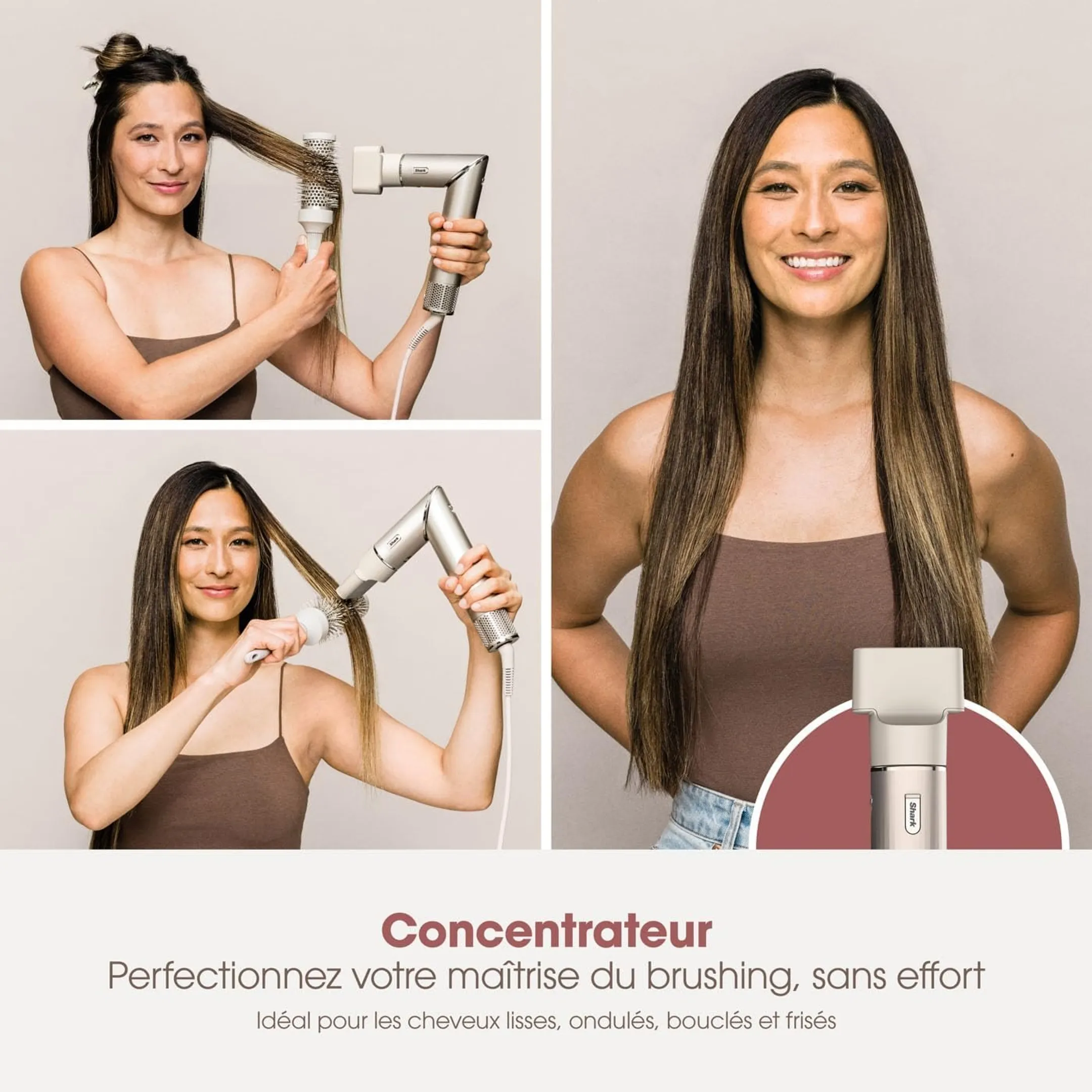 Shark Hairstyler et sèche-cheveux 5-en-1 FlexStyle HD446SLEU image