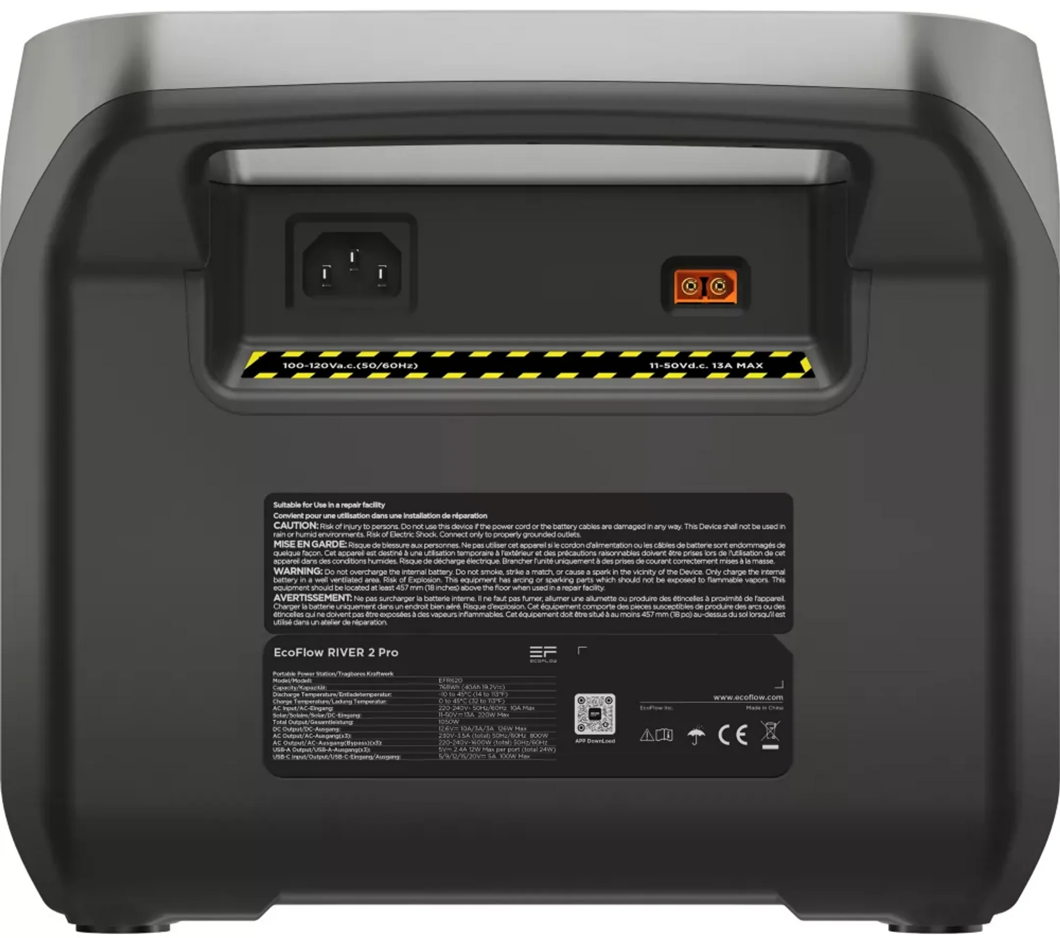 ECOFLOW Portable power station River 2 Pro 768 Wh image