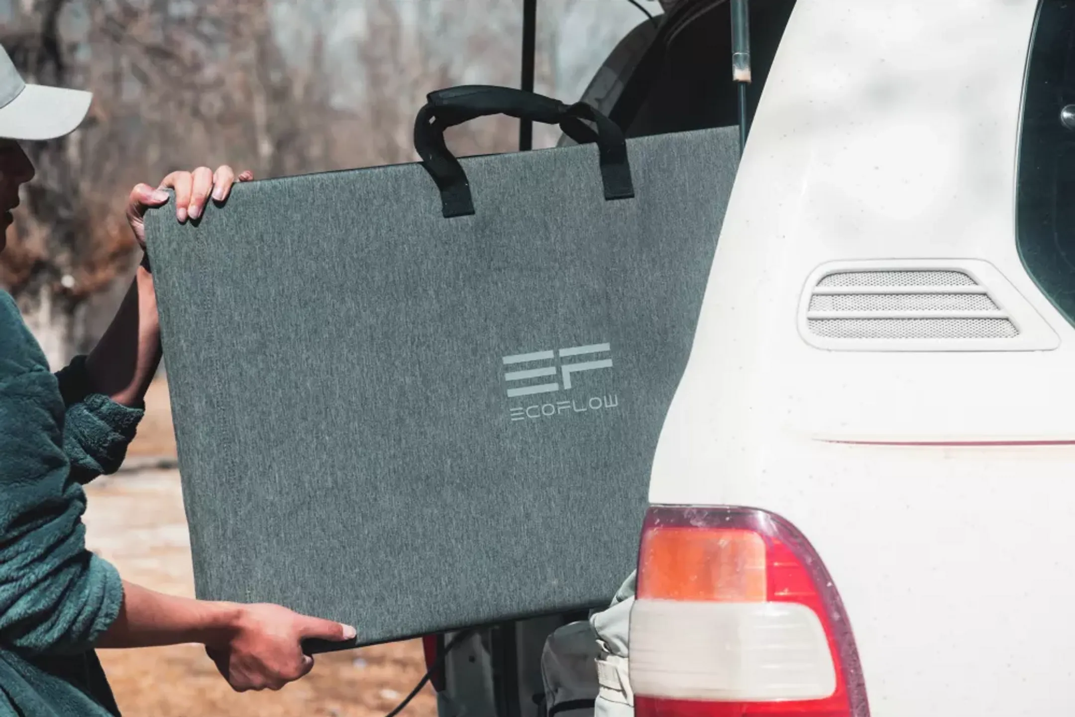 ECOFLOW Portable bifacial solar panel 220 W image