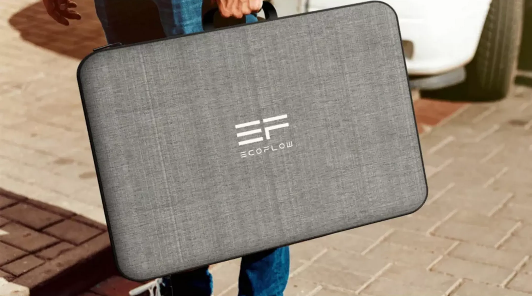 ECOFLOW Portable bifacial solar panel 220 W image