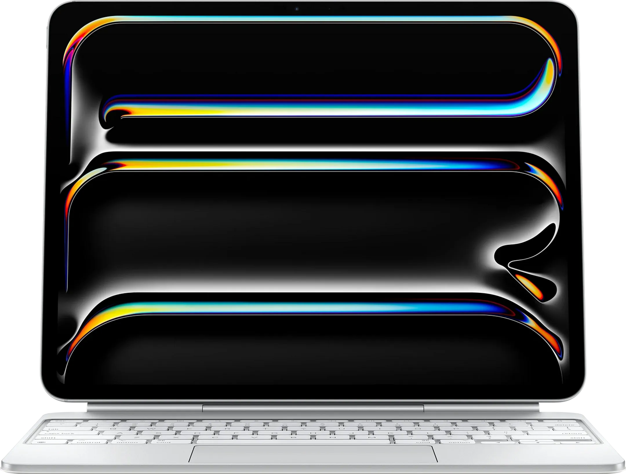 Apple Magic Keyboard pour iPad Pro (M4) 13" - QWERTZ - Blanc image