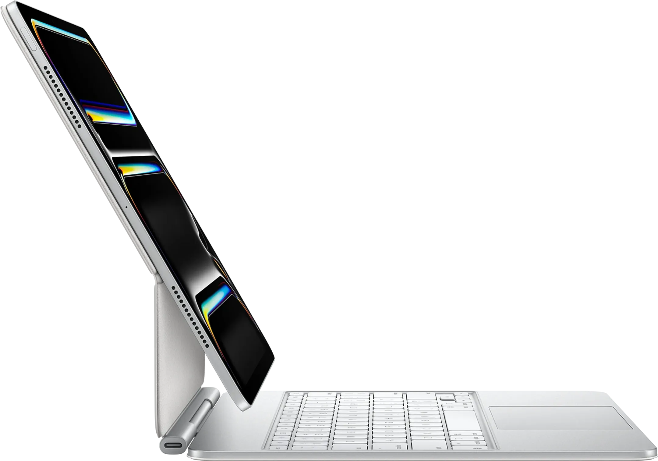 Apple Magic Keyboard pour iPad Pro (M4) 13" - QWERTZ - Blanc image