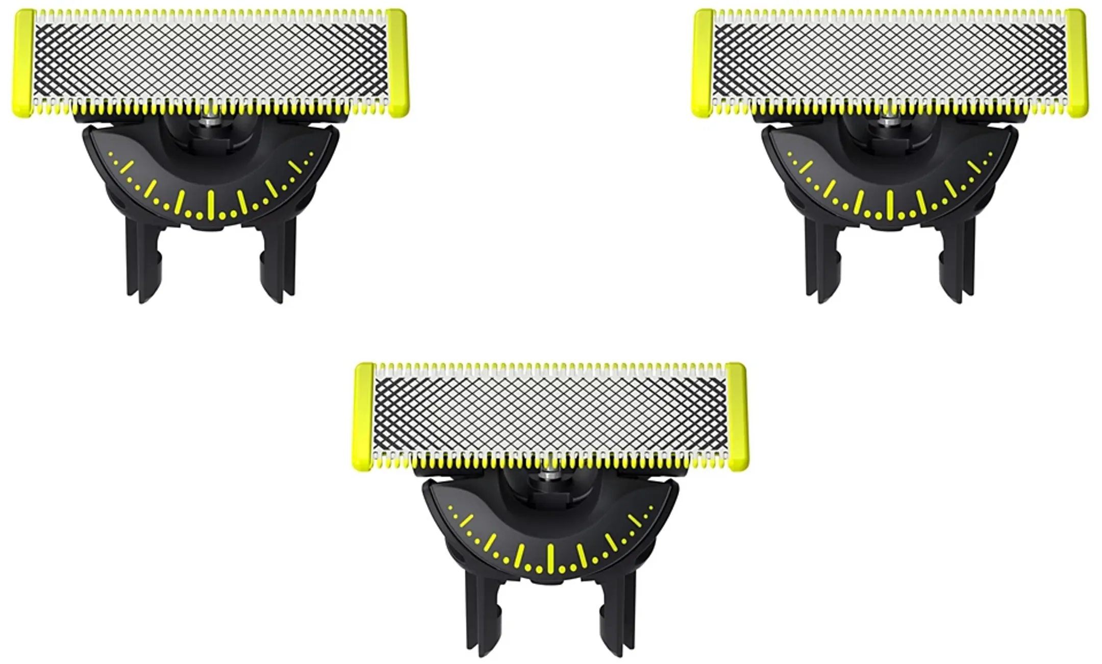 3 X Lame de rechange 360 pour OneBlade QP430/50