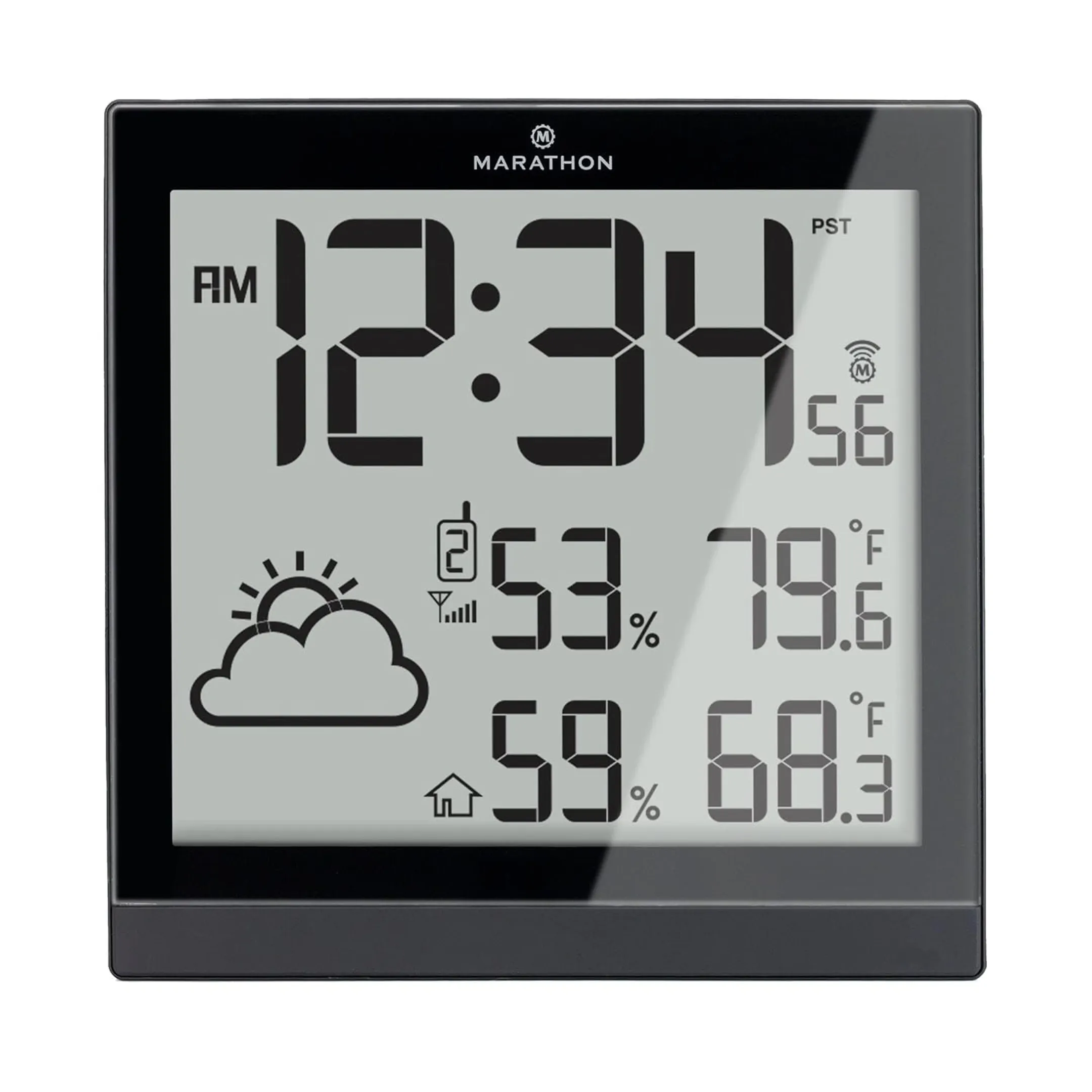 MARATHON Milan Wireless multi-zone weather station with 3 remote sensors image