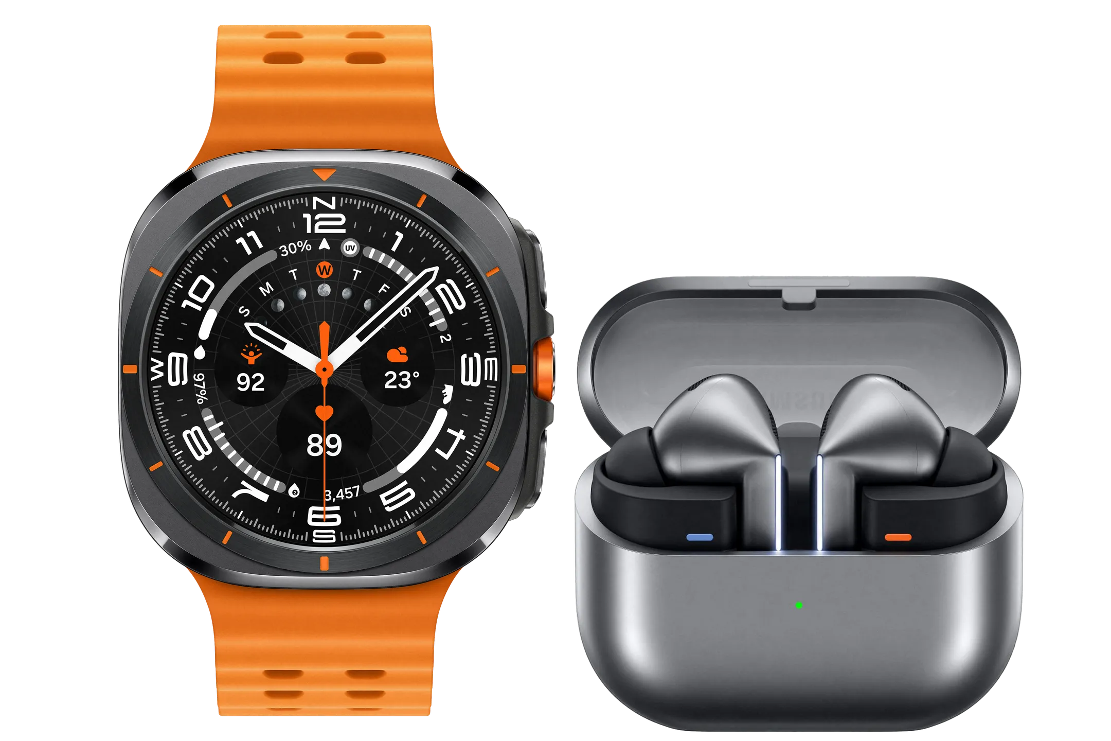 Smartwatch Galaxy Watch Ultra - Gris + Galaxy Buds 3 Pro - Gris