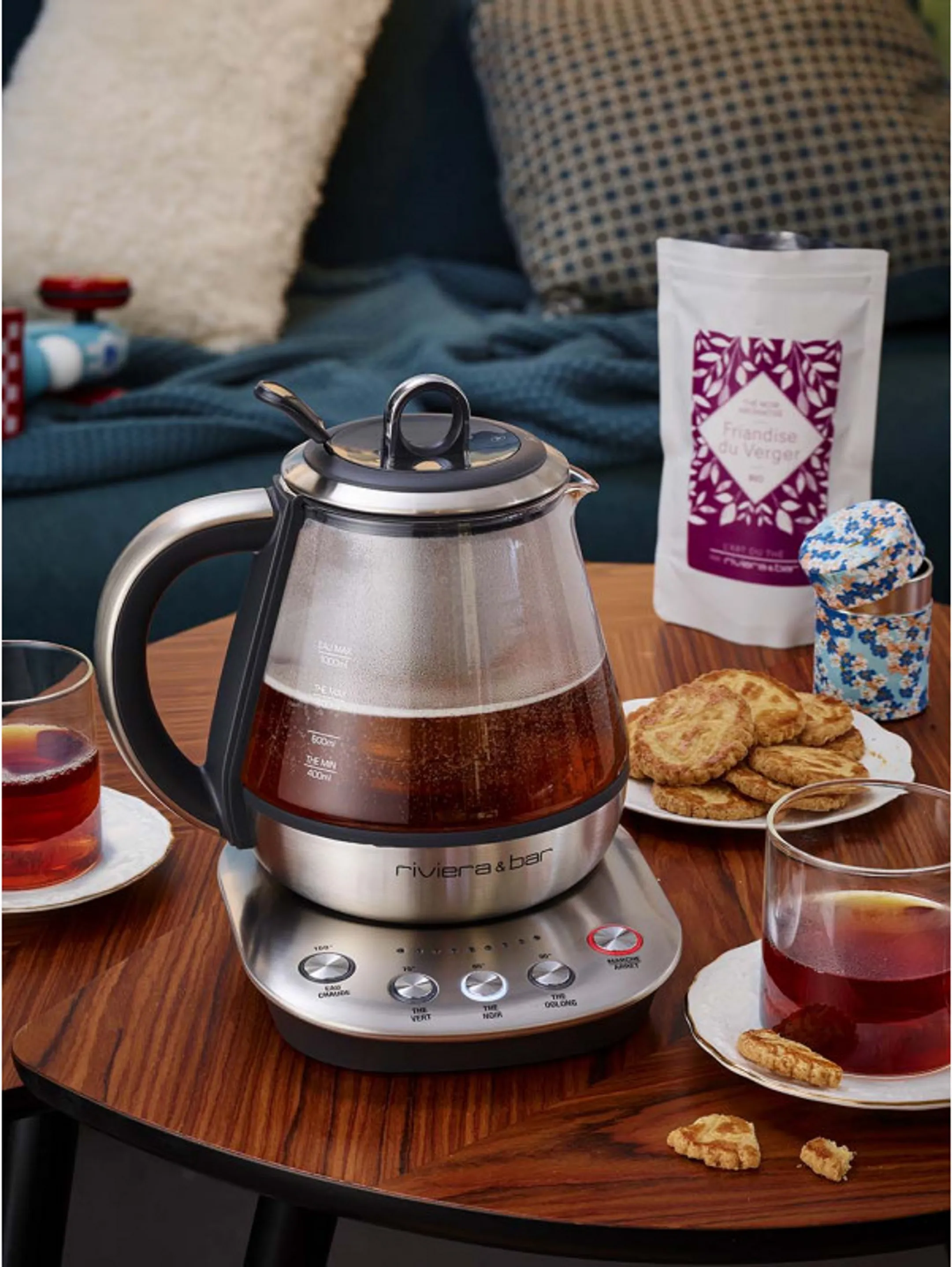 Riviera & Bar Electric teapot BTH450 fujian zen - Stainless steel image