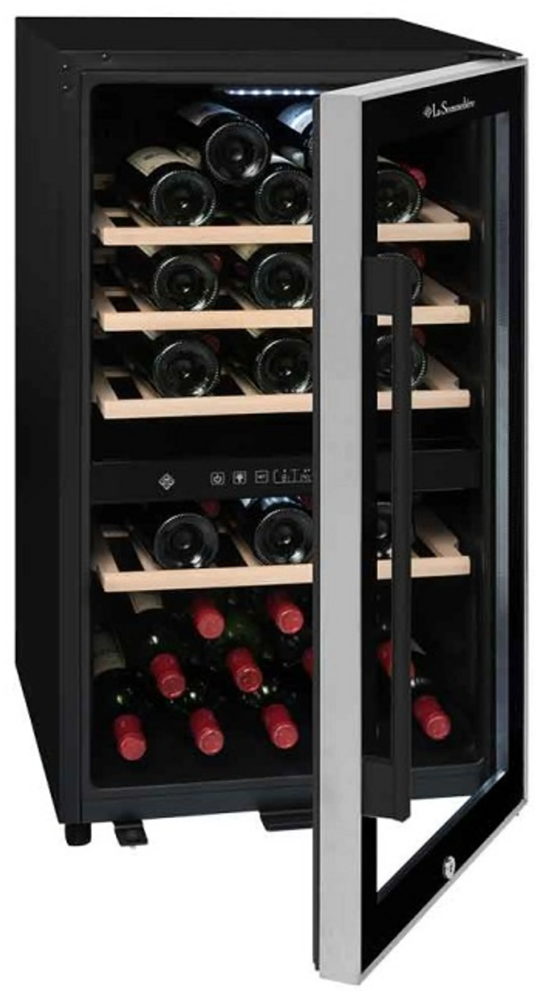 La Sommelière Dual Zone wine cellar ECS512Z - 49 bottles - Black image