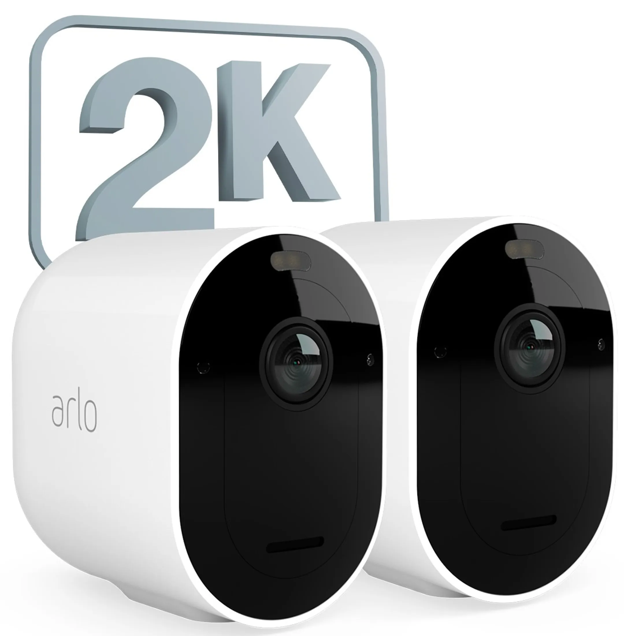ARLO Überwachungskamera Pro 5 2K+ - 2 Stück - Weiß image
