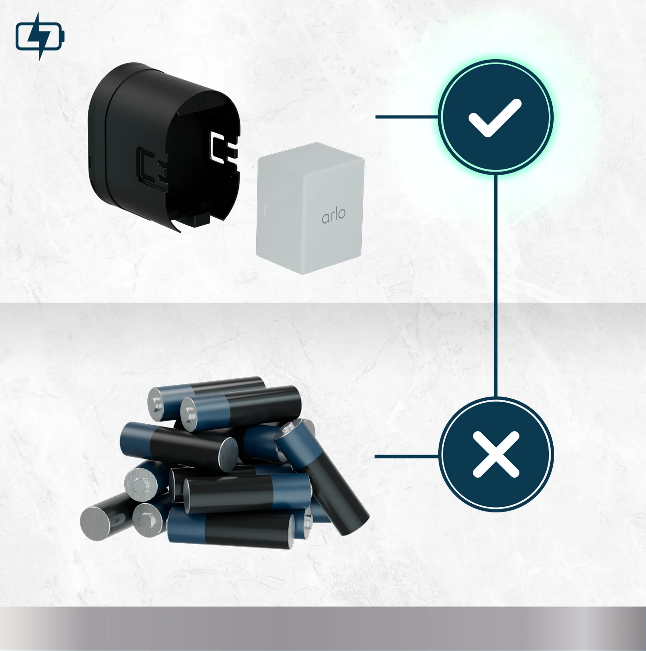 ARLO Überwachungskamera Pro 5 2K+ - 2 Stück - Weiß image