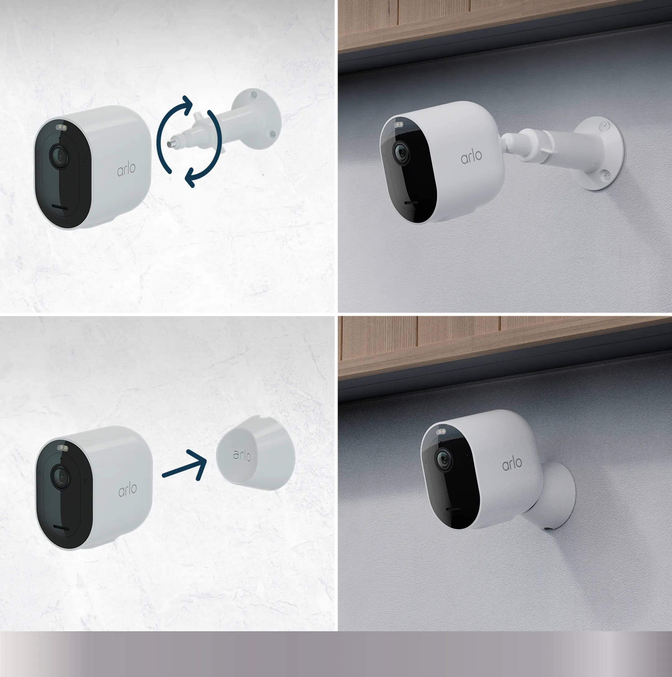 ARLO Überwachungskamera Pro 5 2K+ - 2 Stück - Weiß image