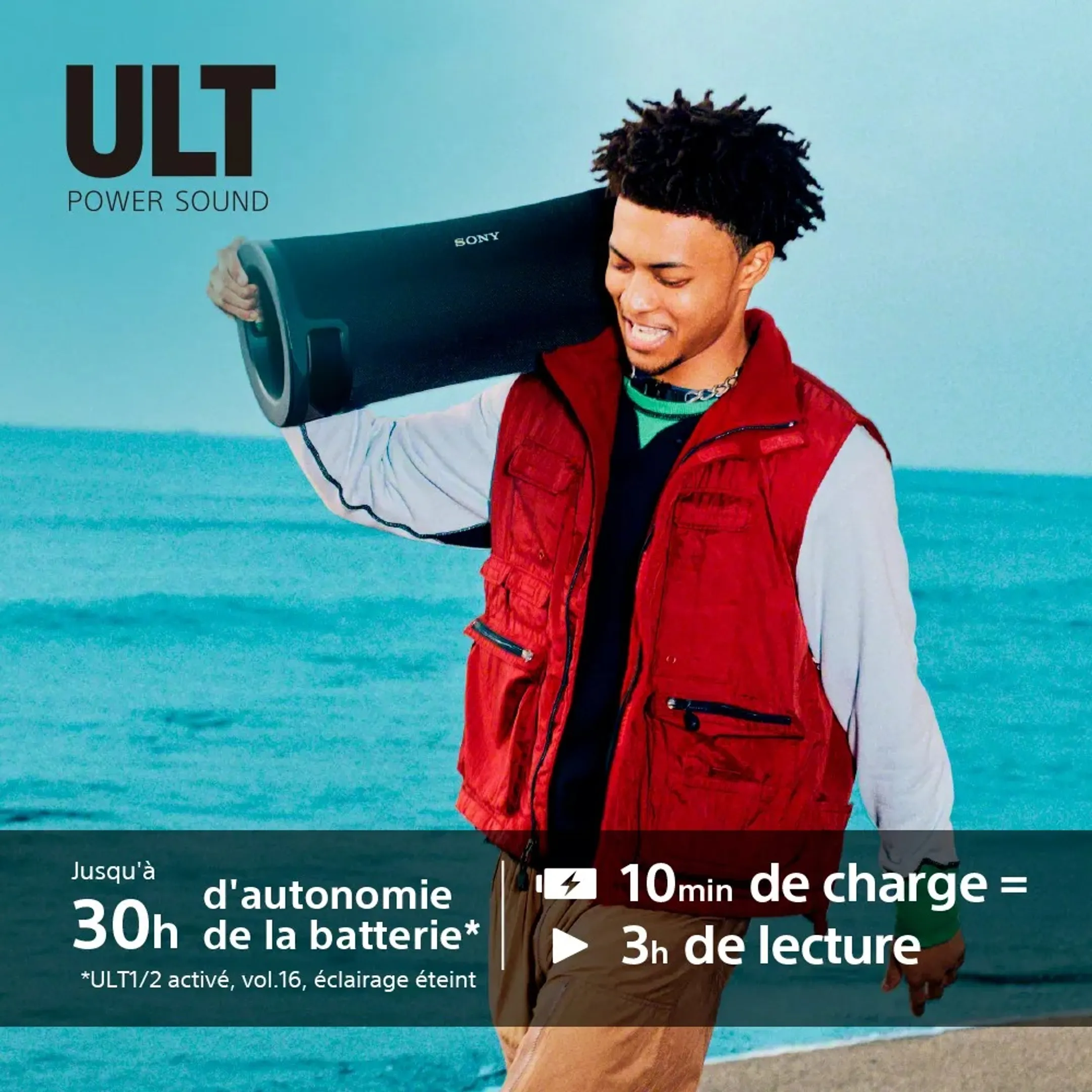 Sony ULT FIELD 7 Tragbarer Bluetooth-Lautsprecher - Schwarz image