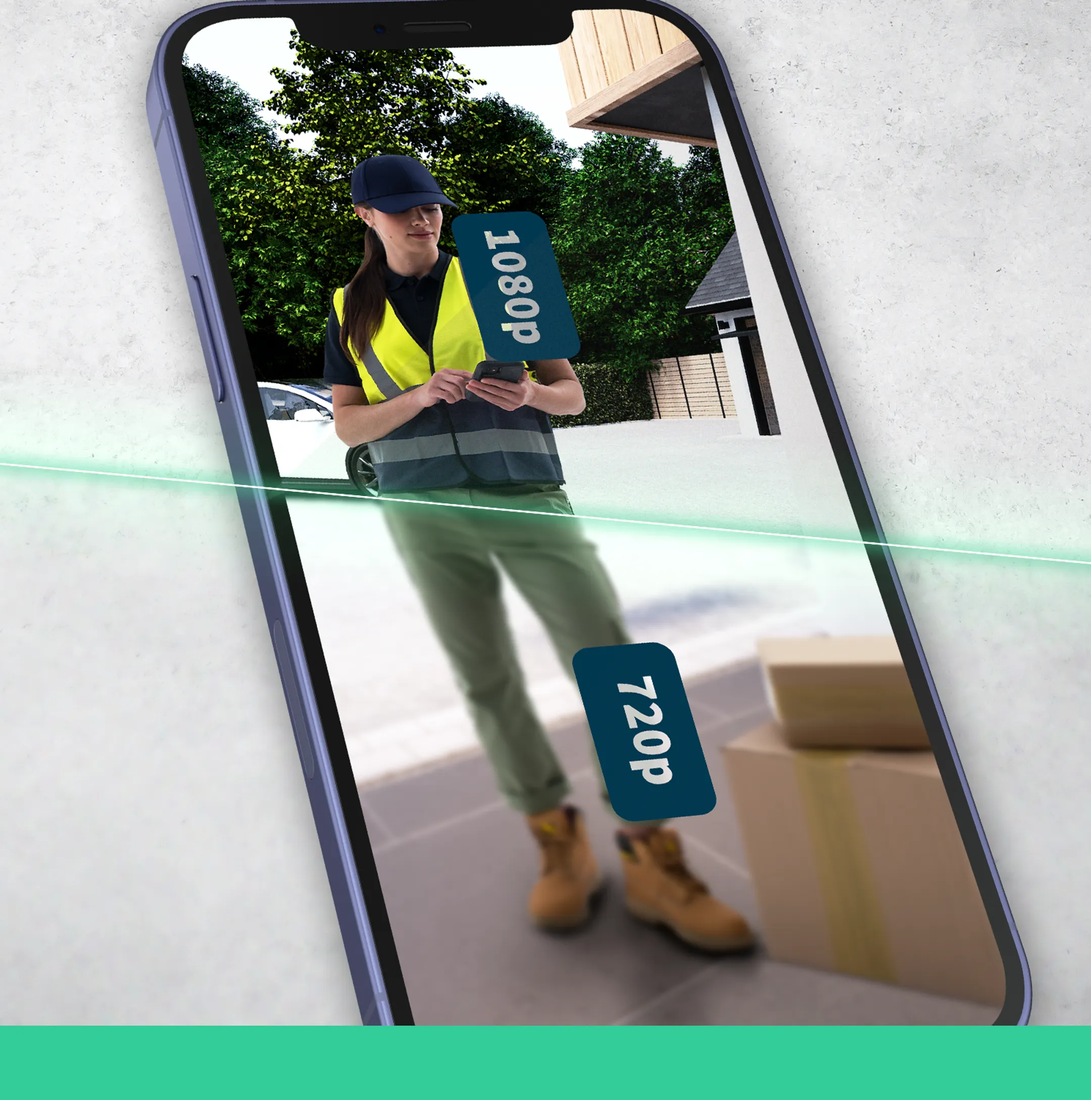 ARLO HD connected video doorbell image