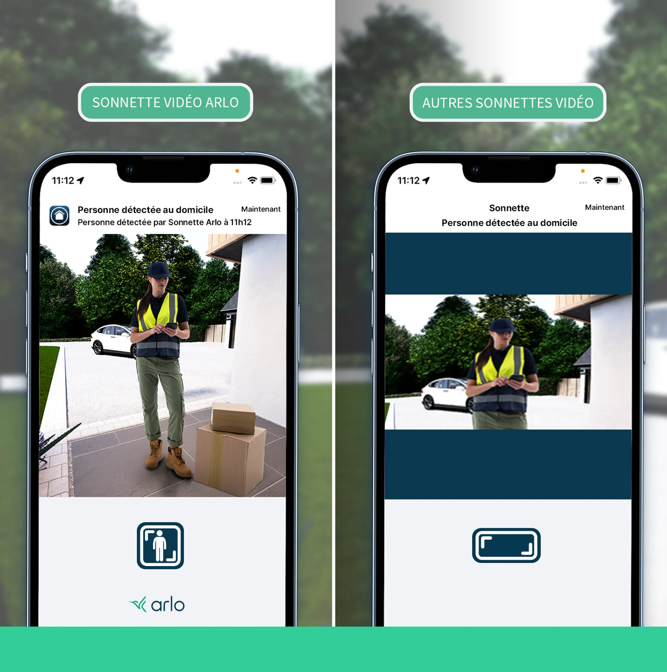 ARLO Sonnette vidéo connectée HD image