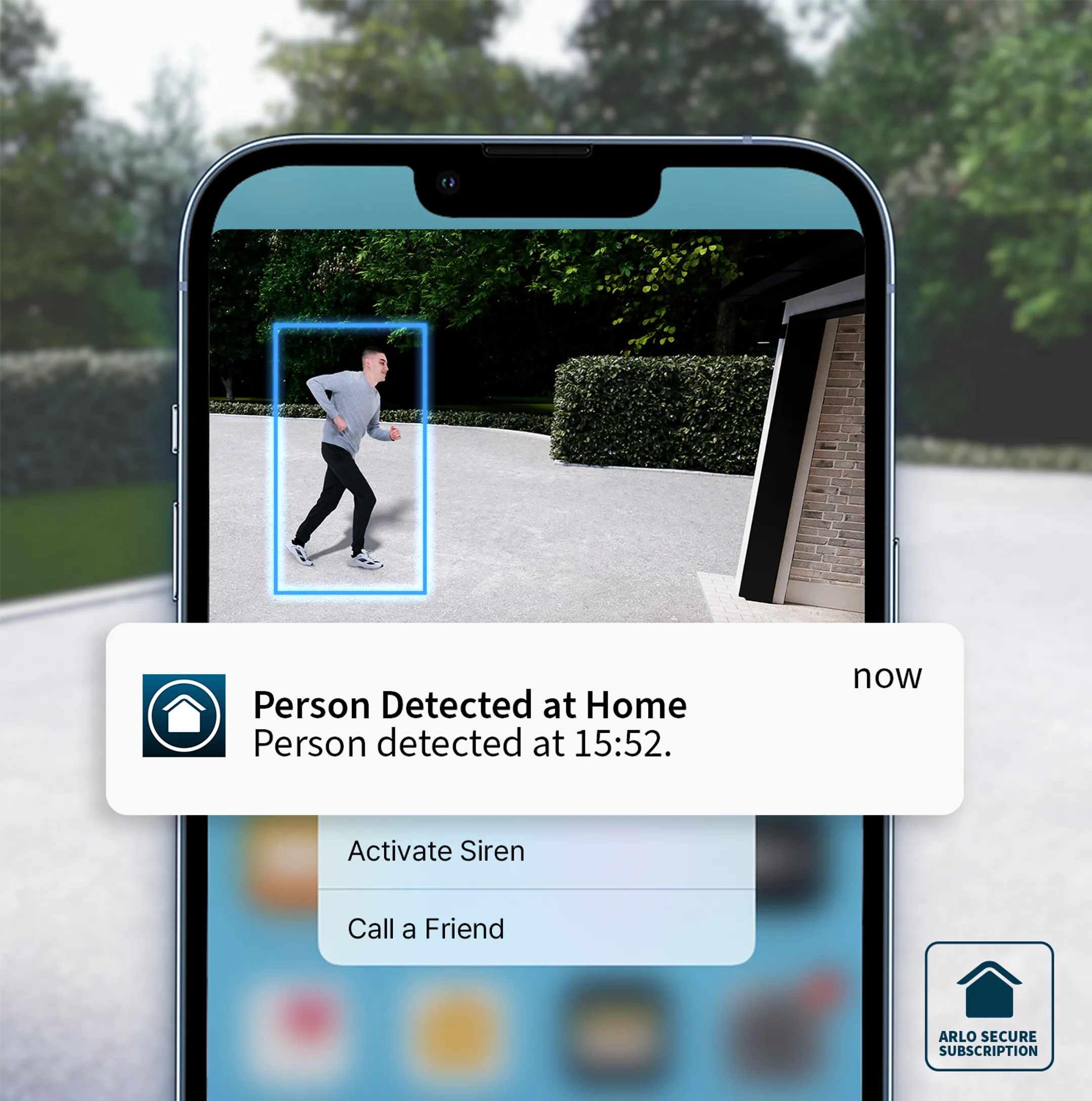 ARLO HD connected video doorbell image